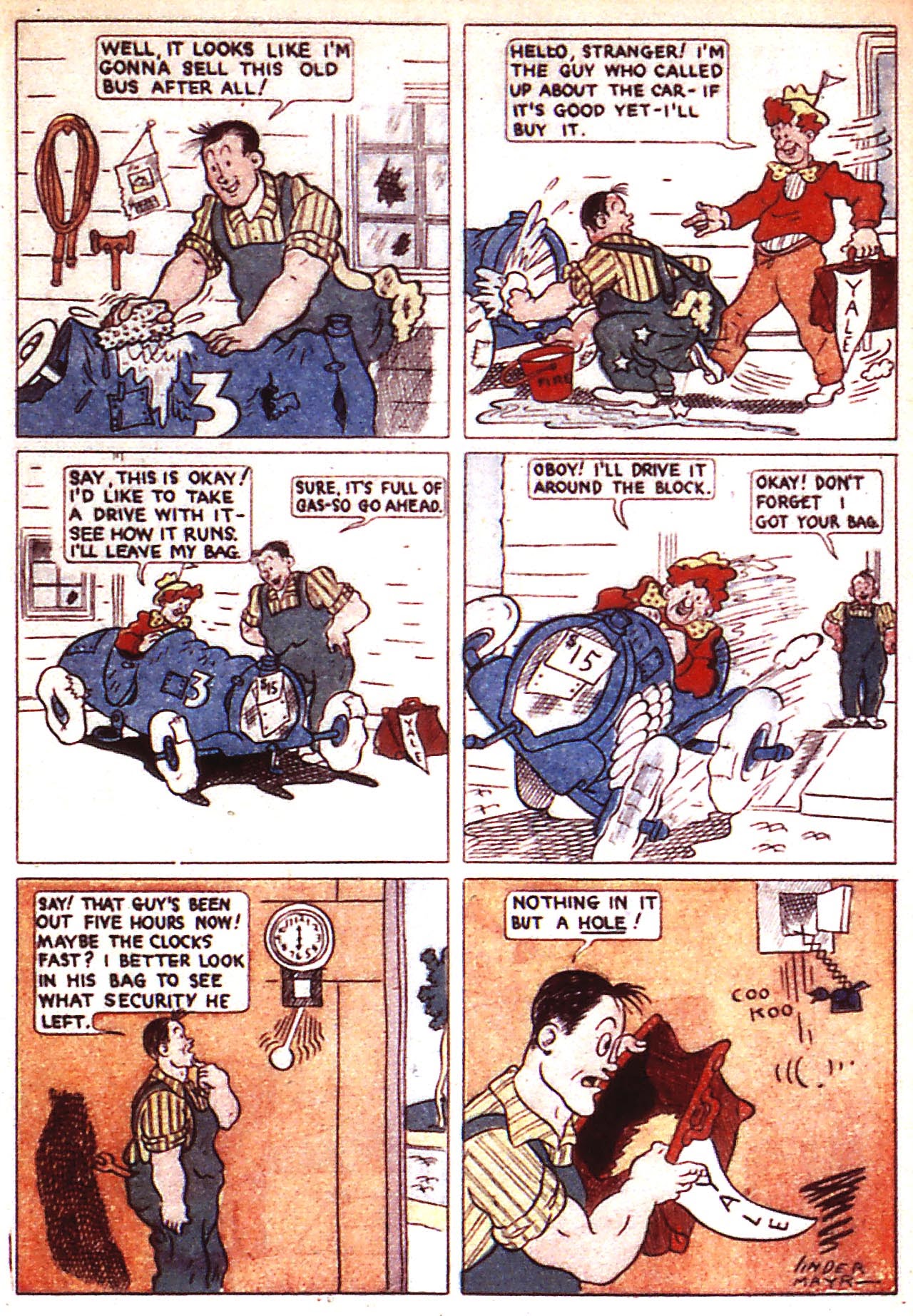 Read online Funny Pages comic -  Issue #12 - 62