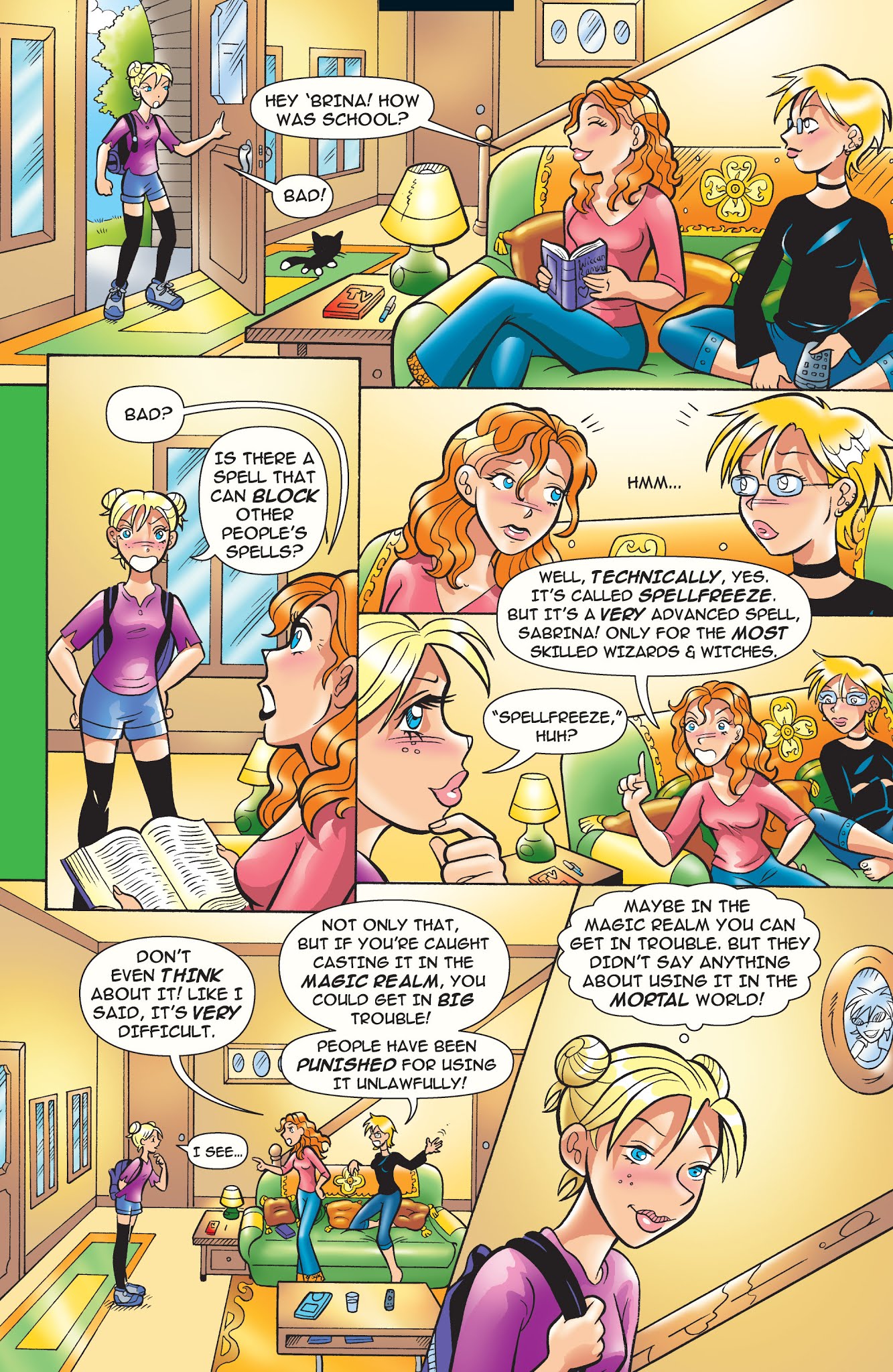 Read online Sabrina the Teenage Witch (2000) comic -  Issue #58 - 16