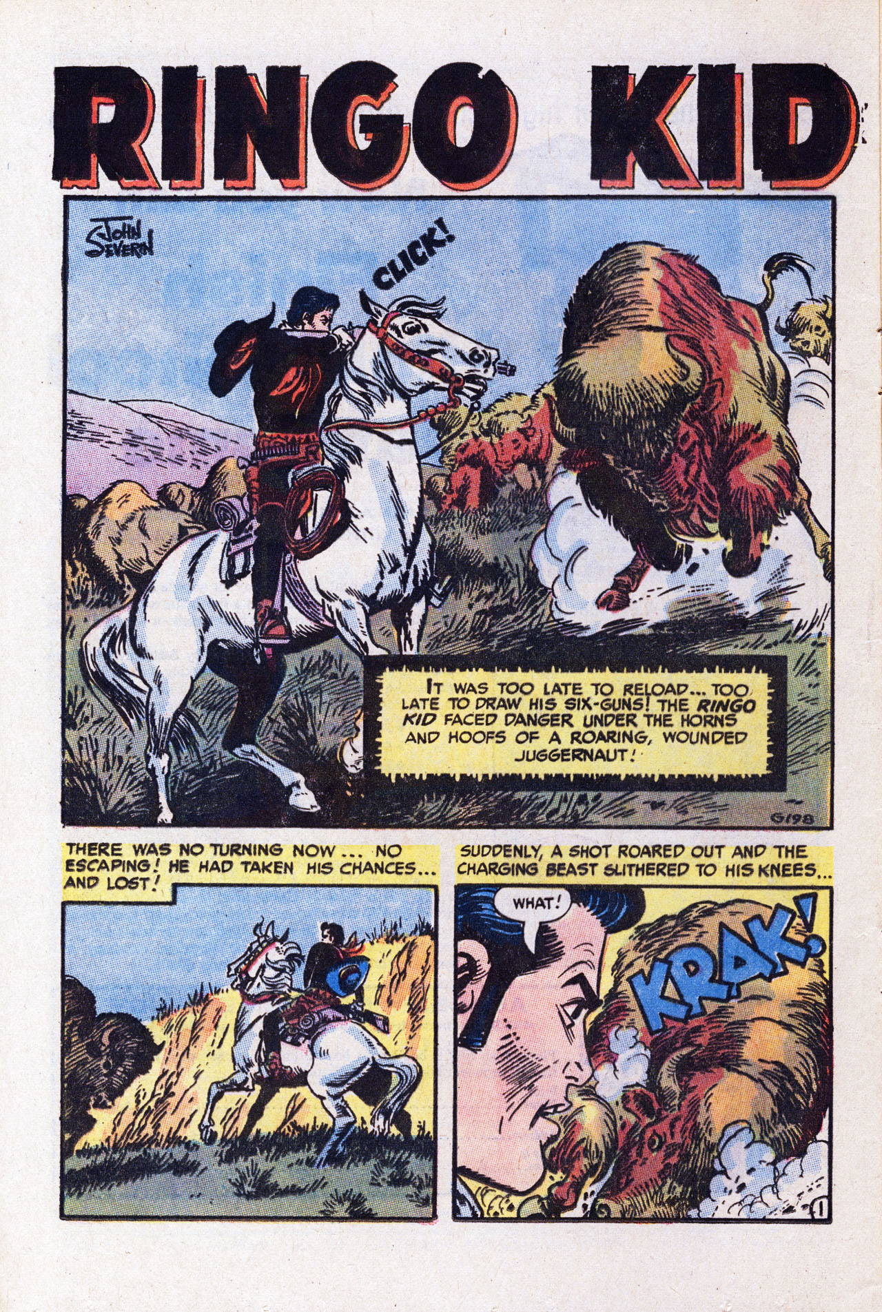 Read online Ringo Kid (1970) comic -  Issue #7 - 12
