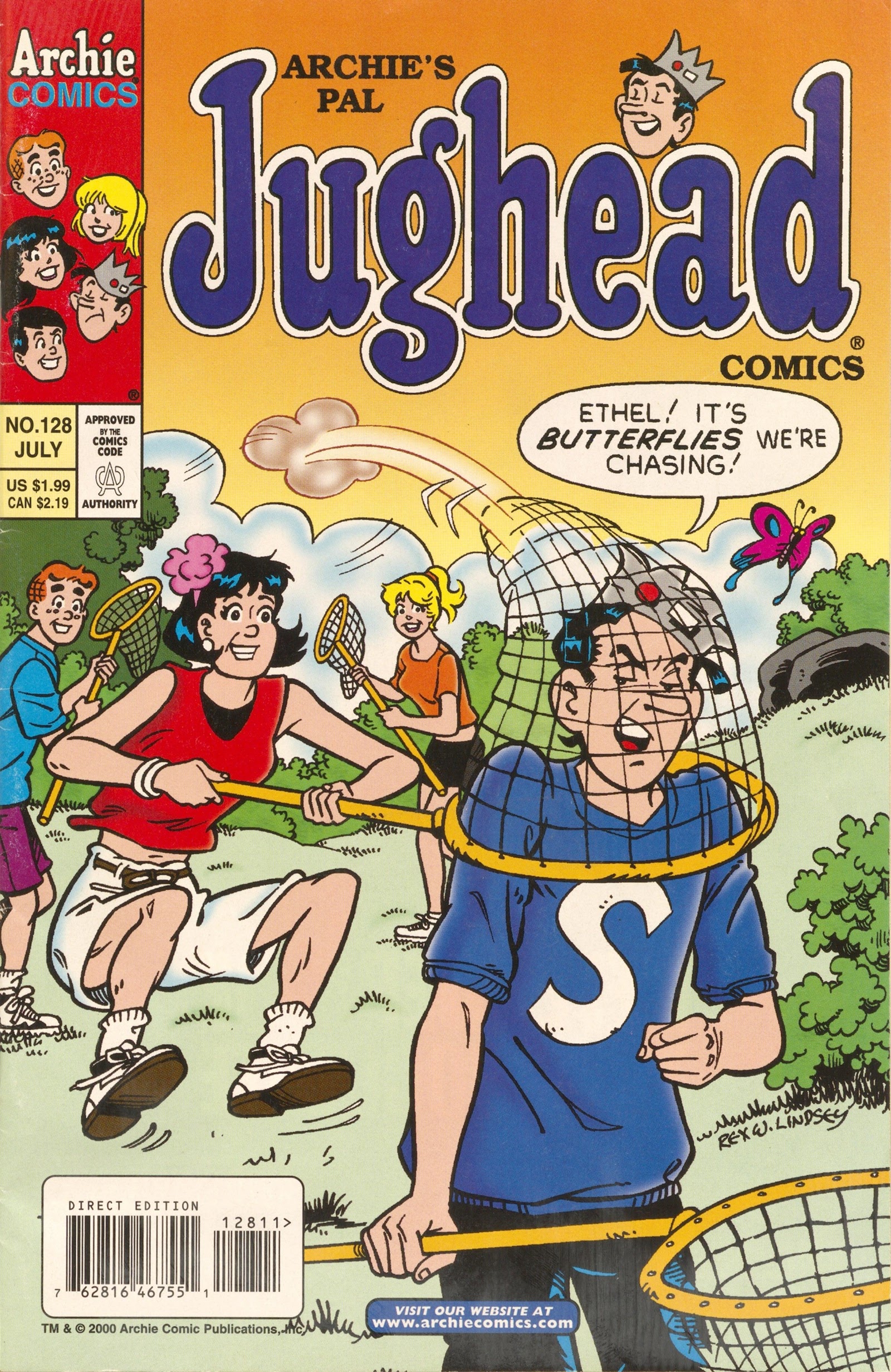 Read online Archie's Pal Jughead Comics comic -  Issue #128 - 1