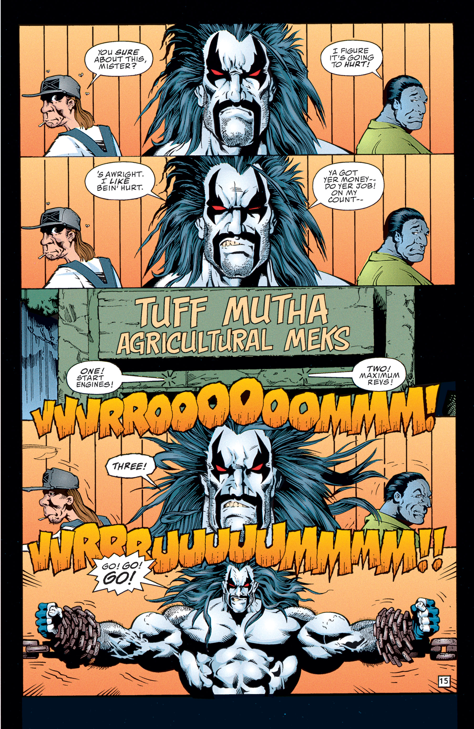Read online Lobo (1993) comic -  Issue #32 - 16