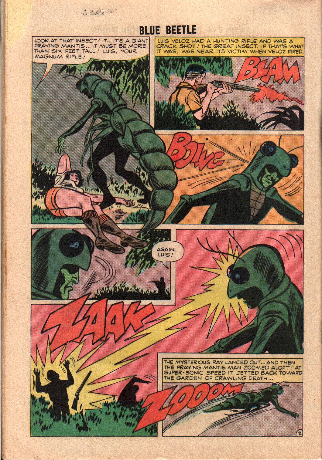 Read online Blue Beetle (1964) comic -  Issue #4 - 20