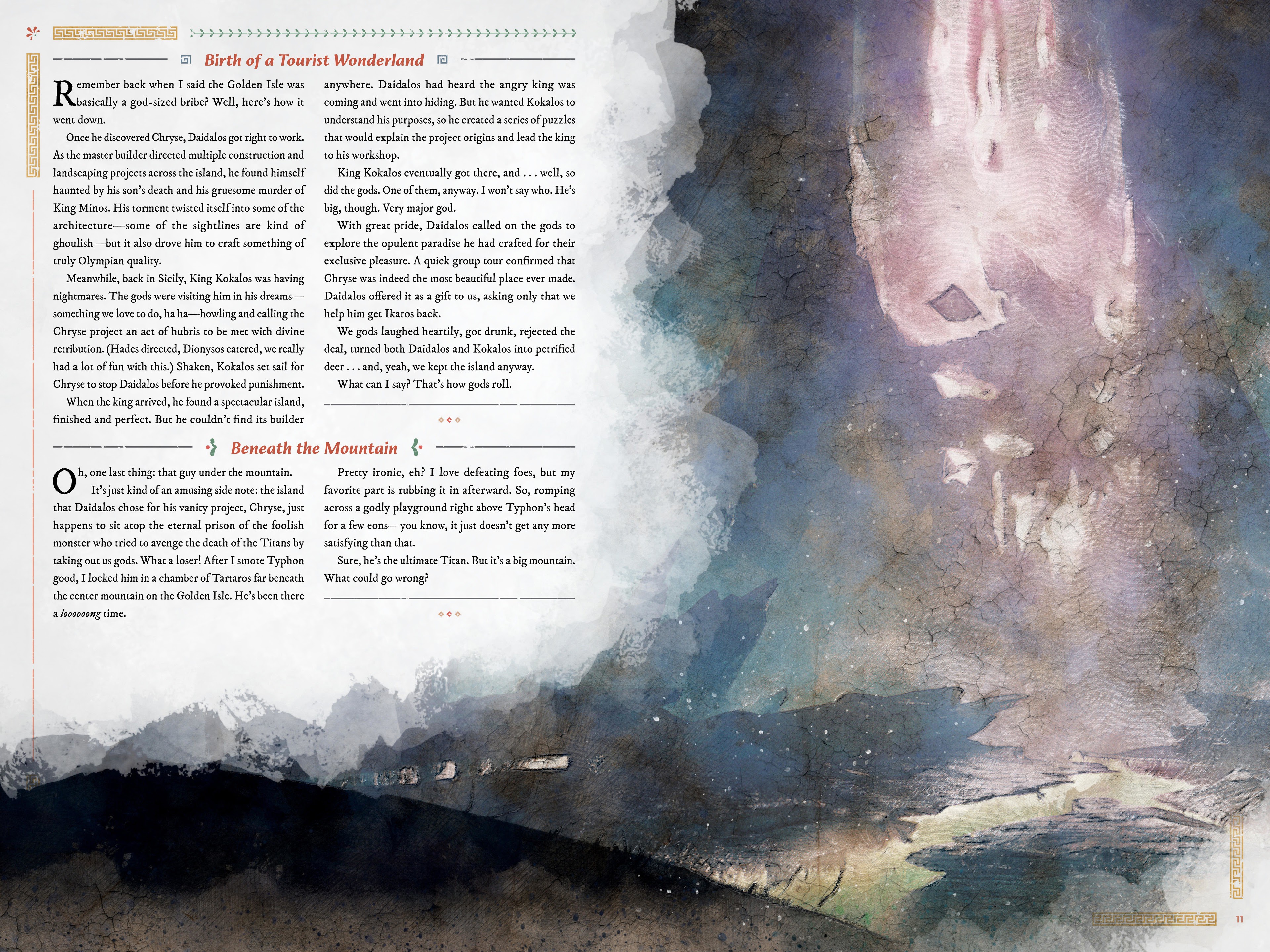 Read online Immortals Fenyx Rising: A Traveler's Guide to the Golden Isle comic -  Issue # TPB - 11