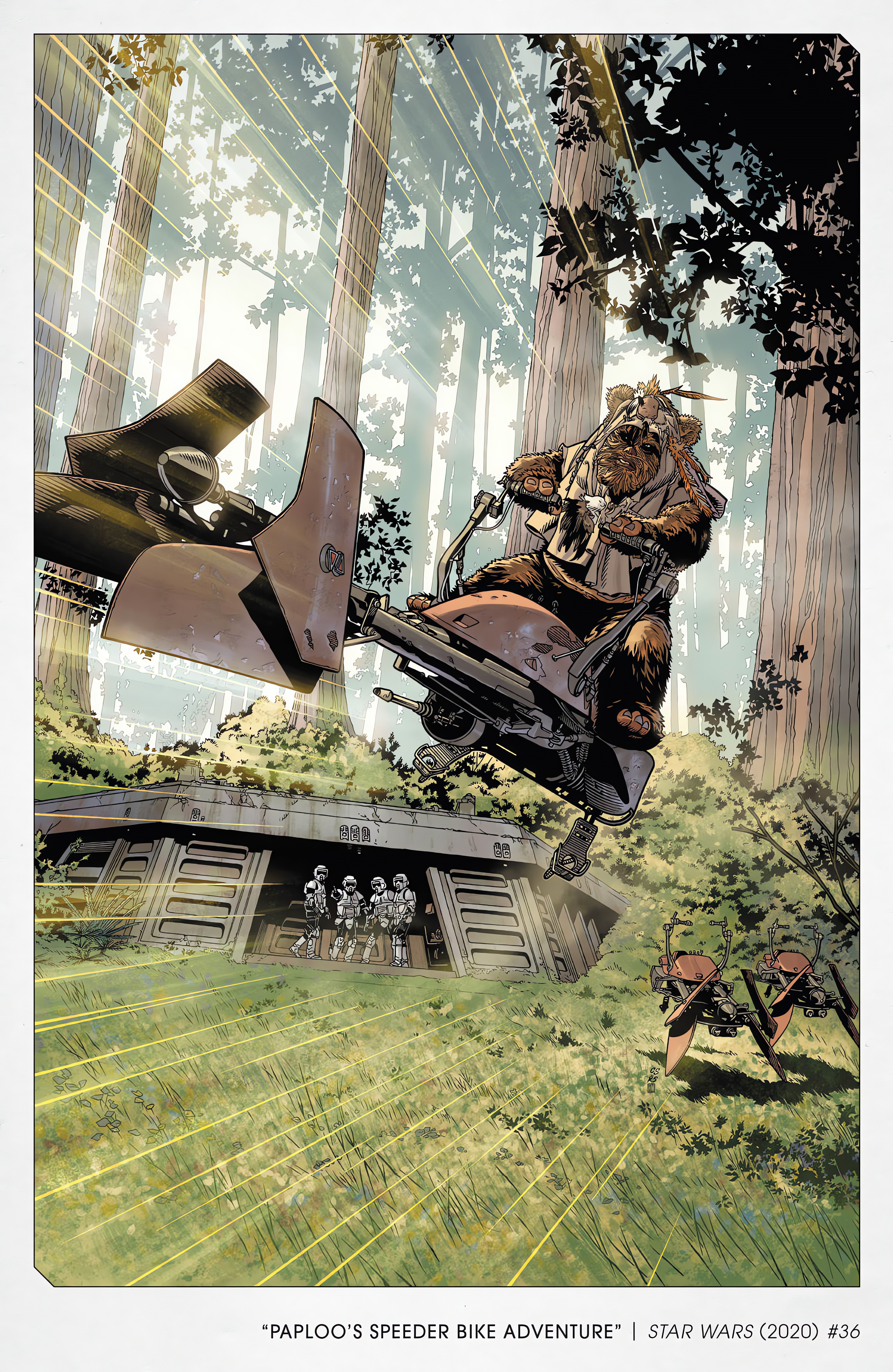 Read online Star Wars: Return of the Jedi - The 40th Anniversary Covers by Chris Sprouse comic -  Issue # Full - 26