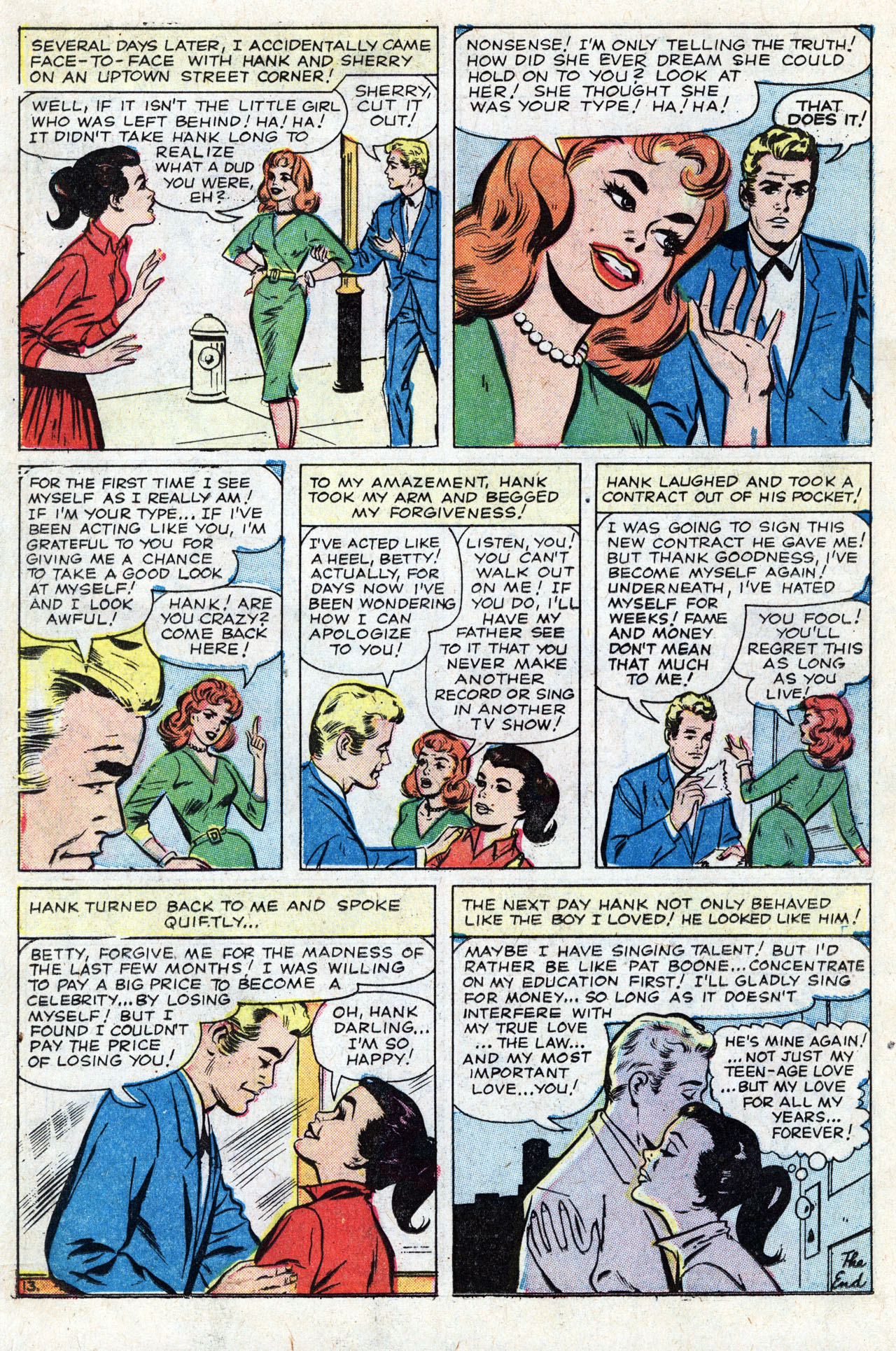 Read online Teen-Age Romance comic -  Issue #81 - 18