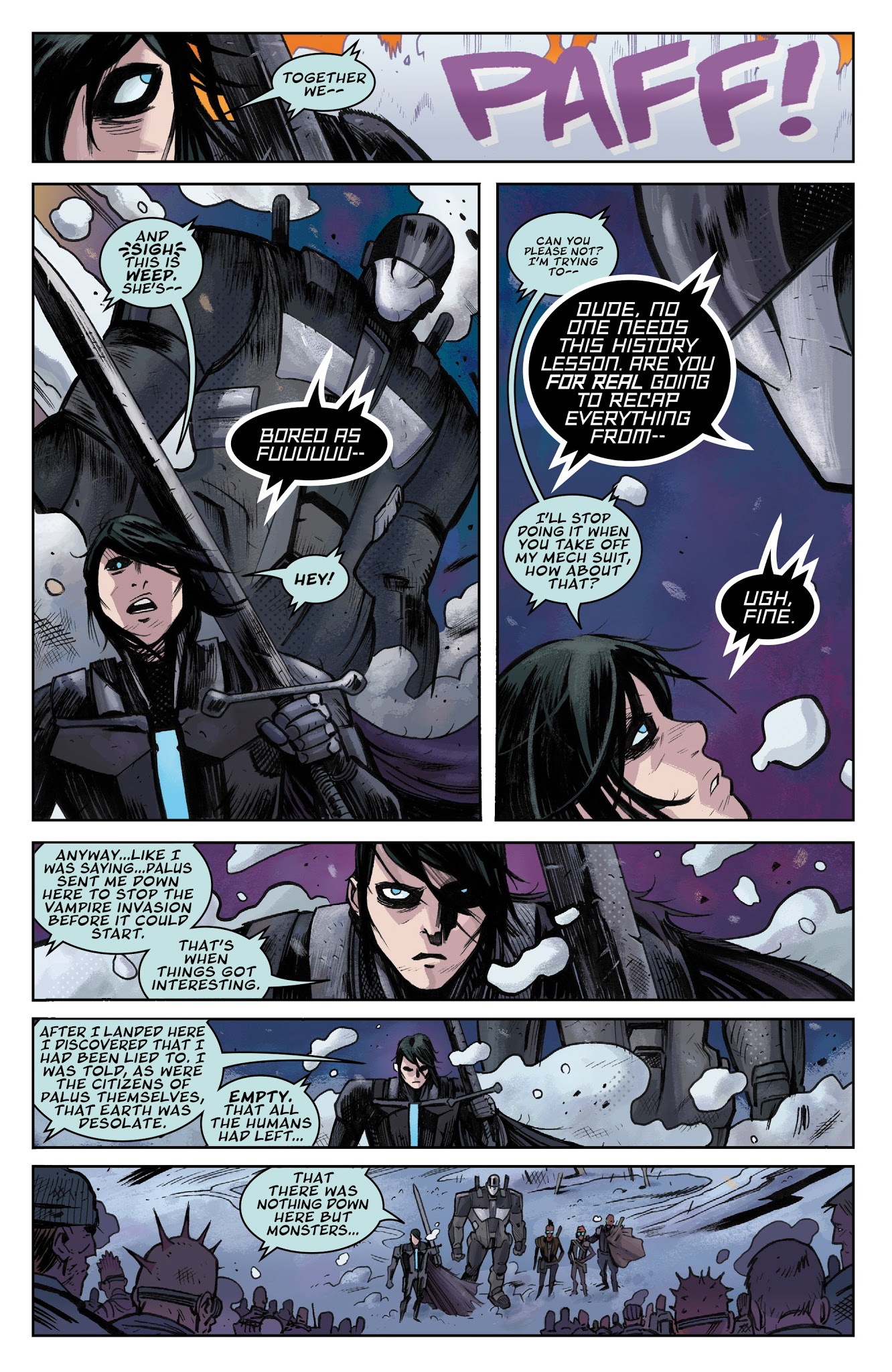Read online Reactor comic -  Issue #1 - 6