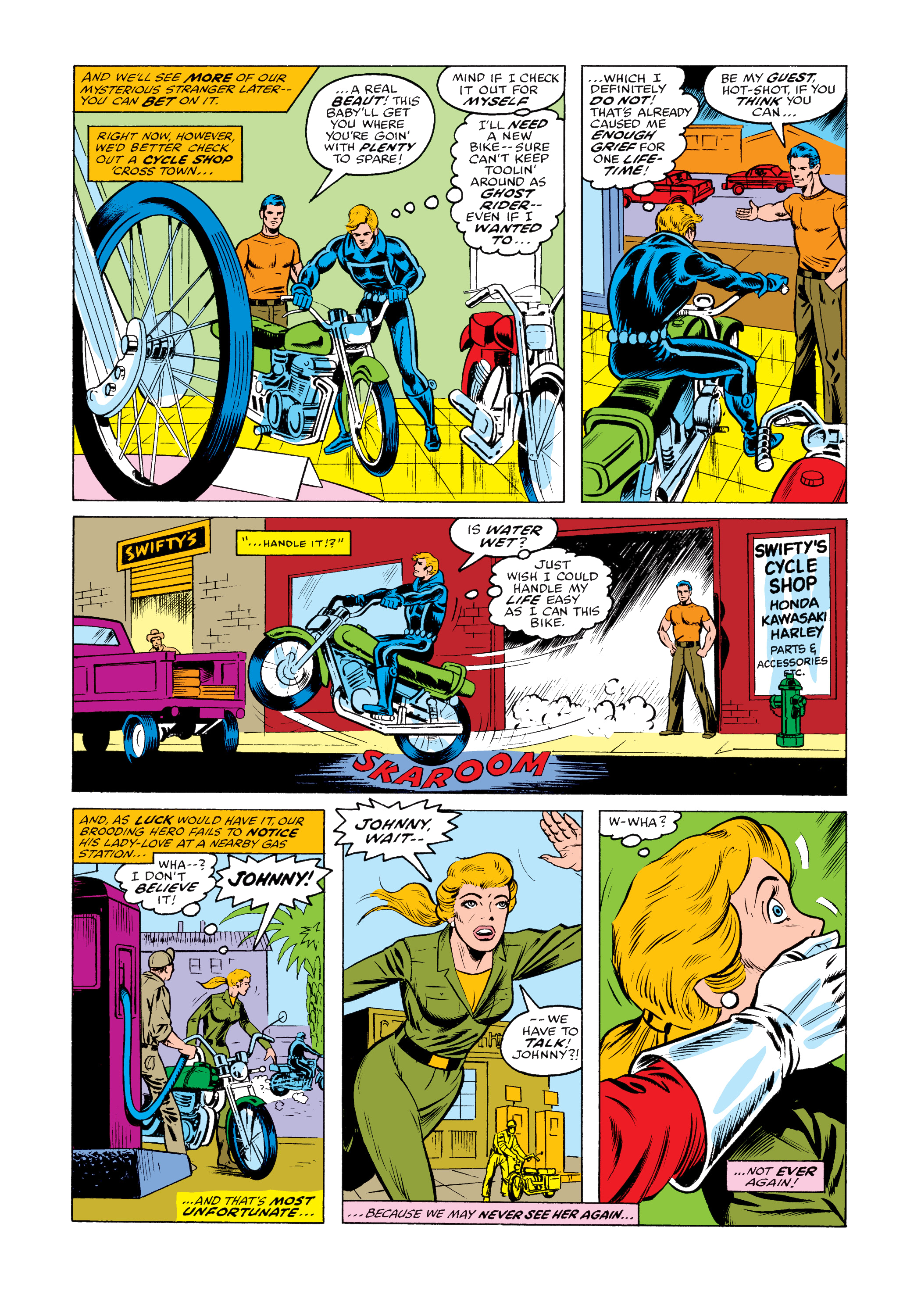 Read online Marvel Masterworks: Ghost Rider comic -  Issue # TPB 3 (Part 2) - 39