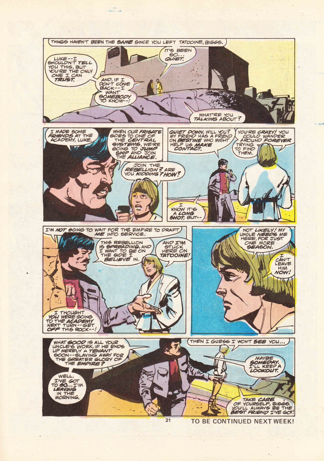 Read online Return of the Jedi comic -  Issue #9 - 21