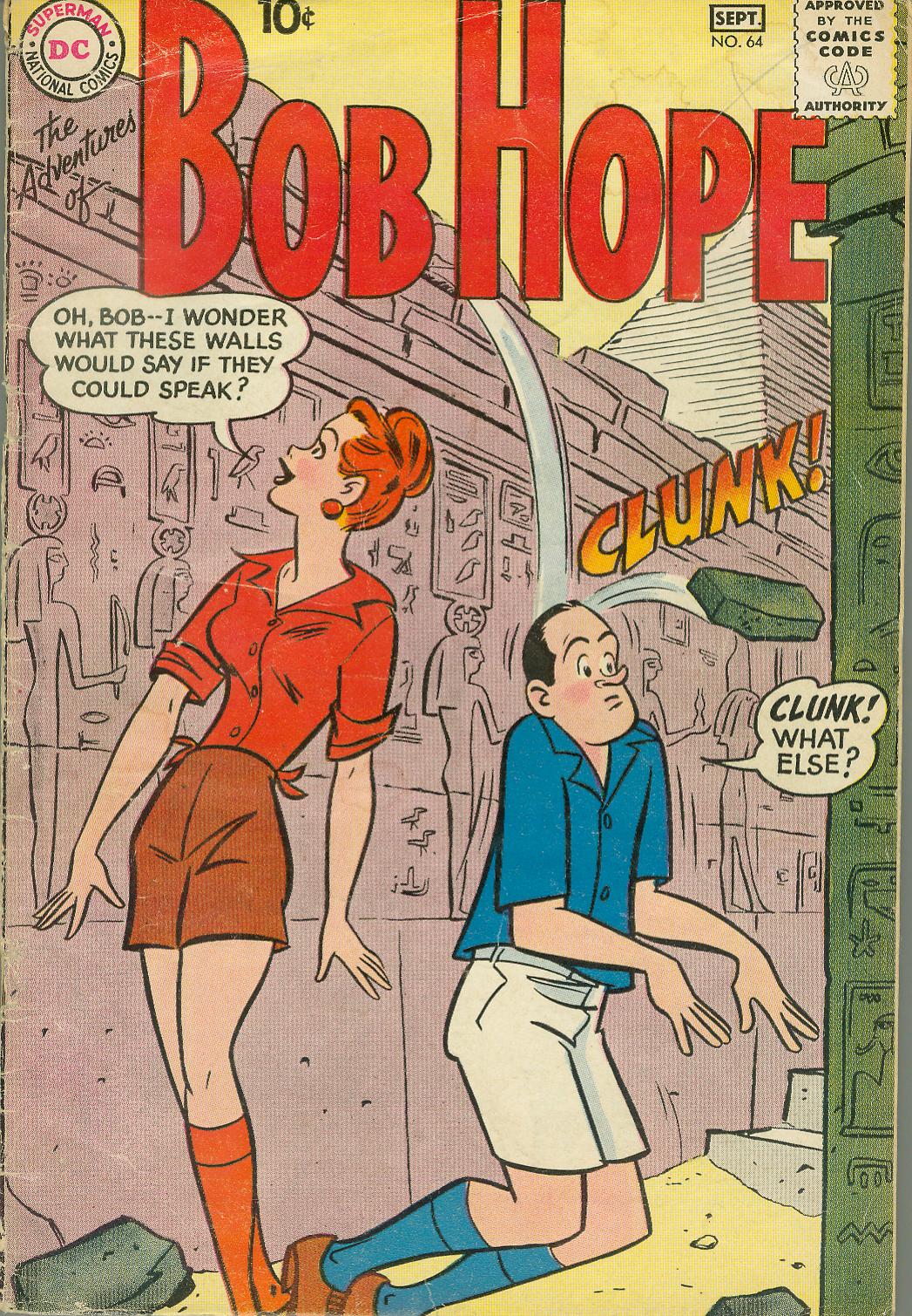 Read online The Adventures of Bob Hope comic -  Issue #64 - 2