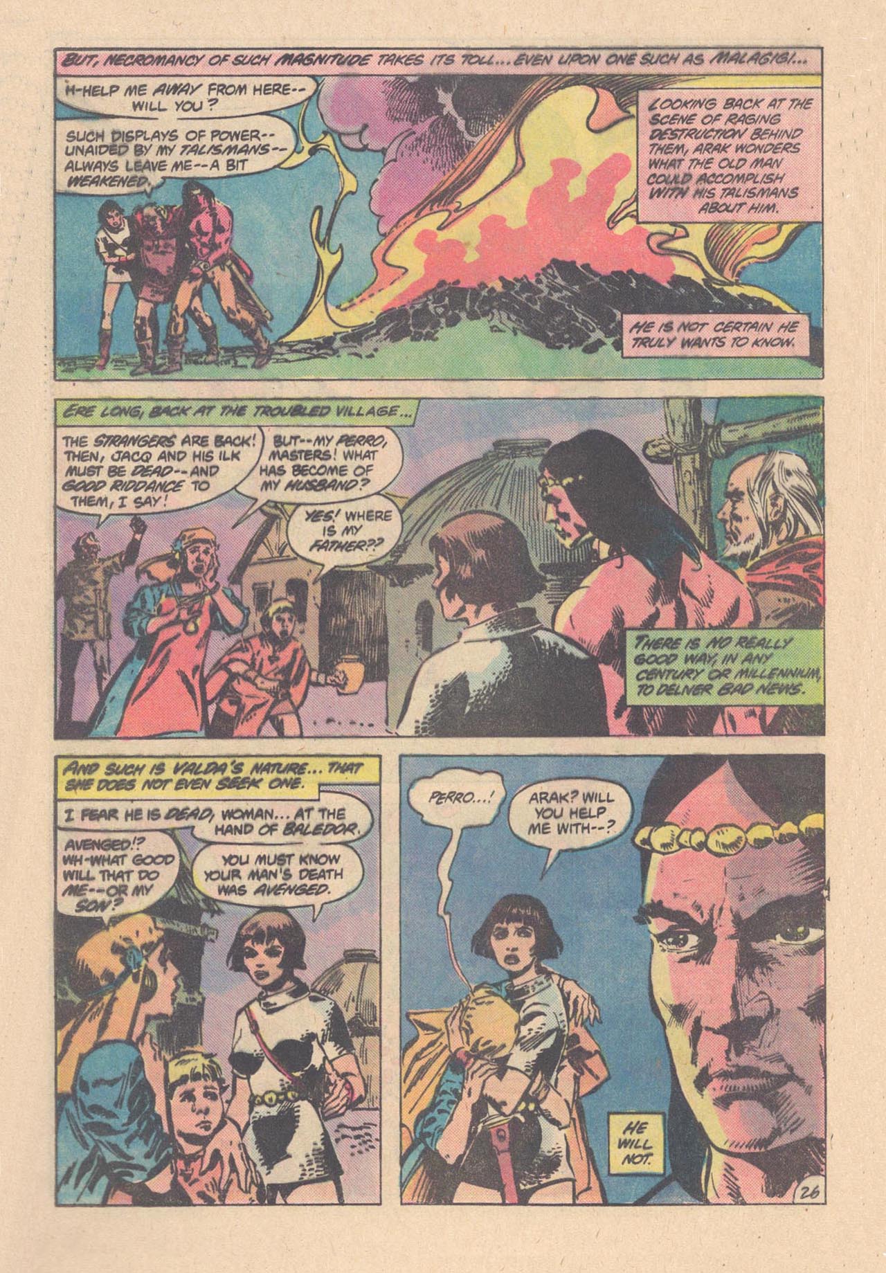 Read online Arak Son of Thunder comic -  Issue #3 - 32