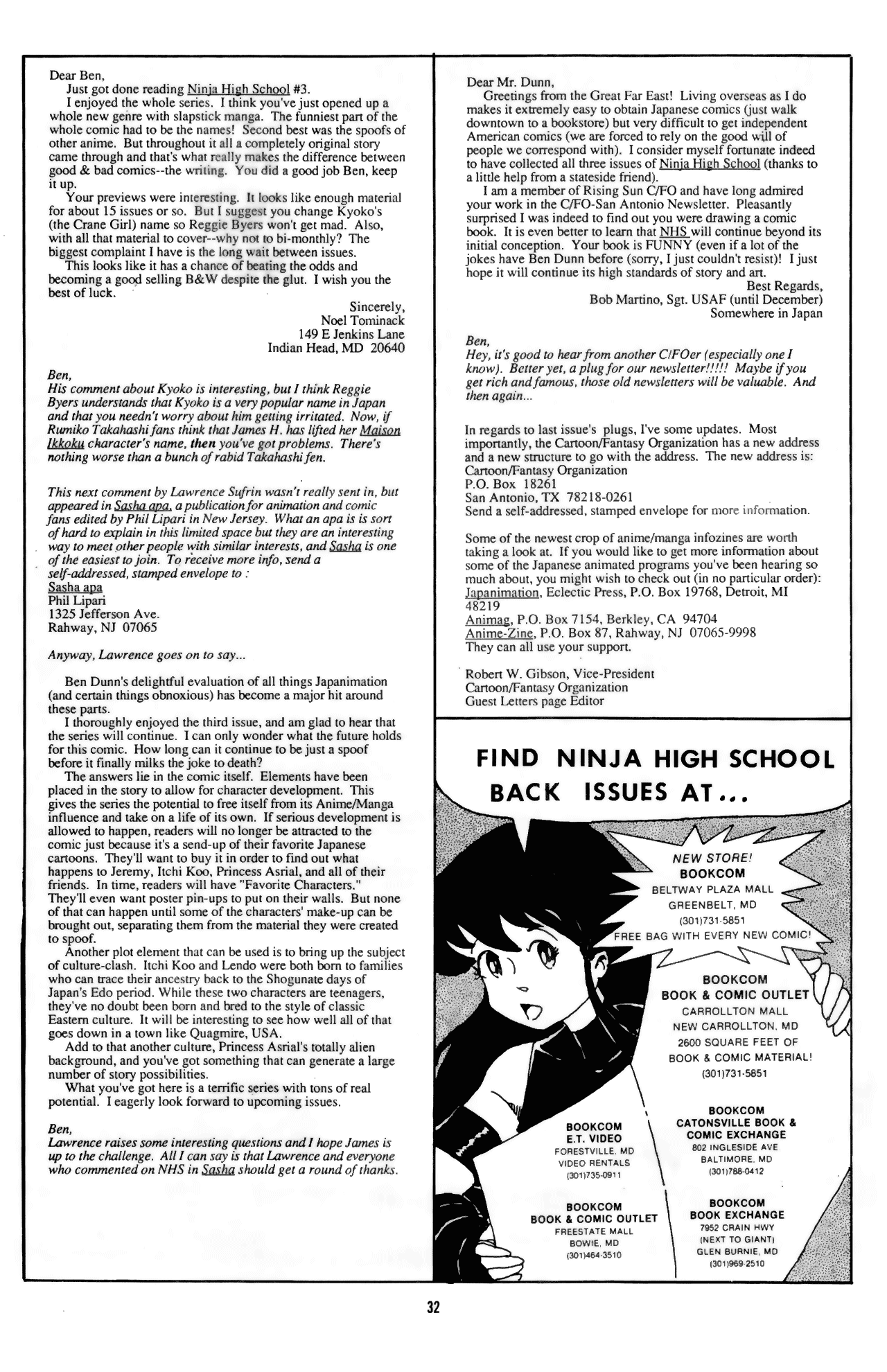 Read online Ninja High School (1986) comic -  Issue #4 - 34