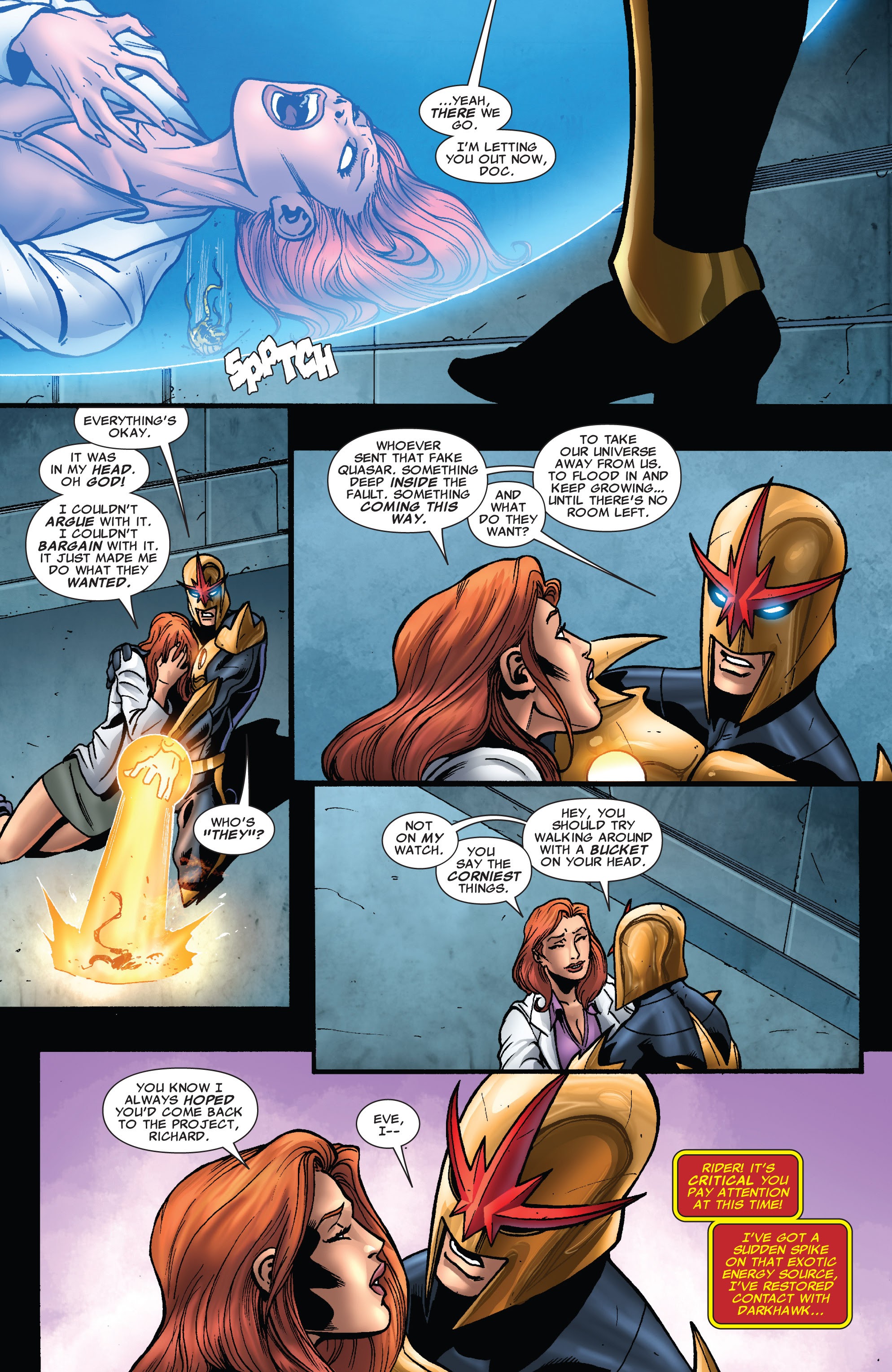 Read online Nova (2007) comic -  Issue #36 - 16