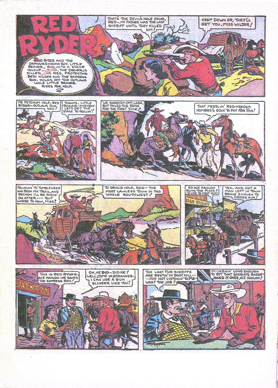 Read online Red Ryder Comics comic -  Issue # Full - 4