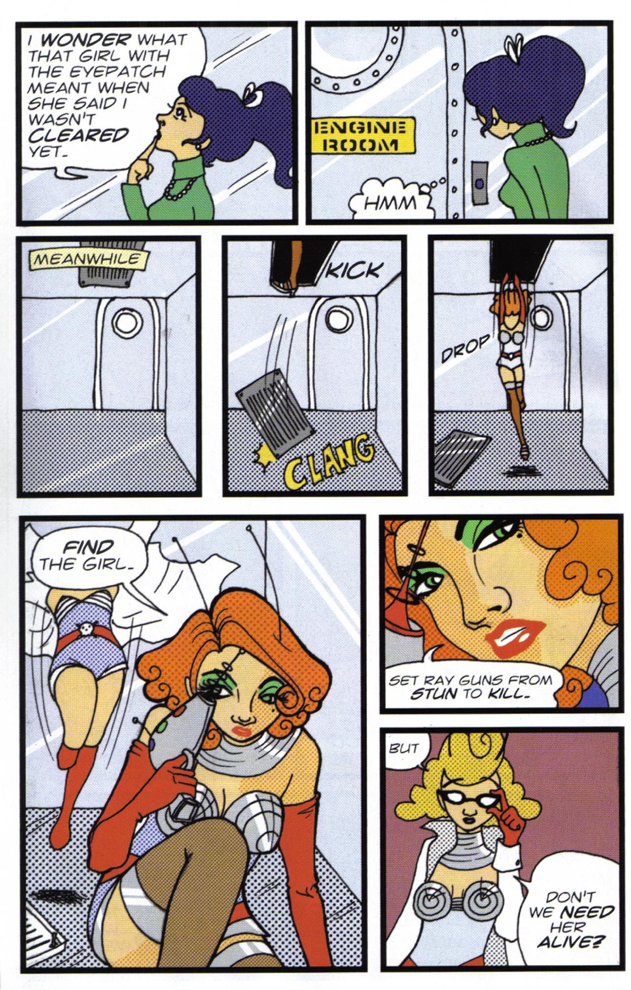 Read online I Was Kidnapped By Lesbian Pirates From Outer Space comic -  Issue #1 - 10