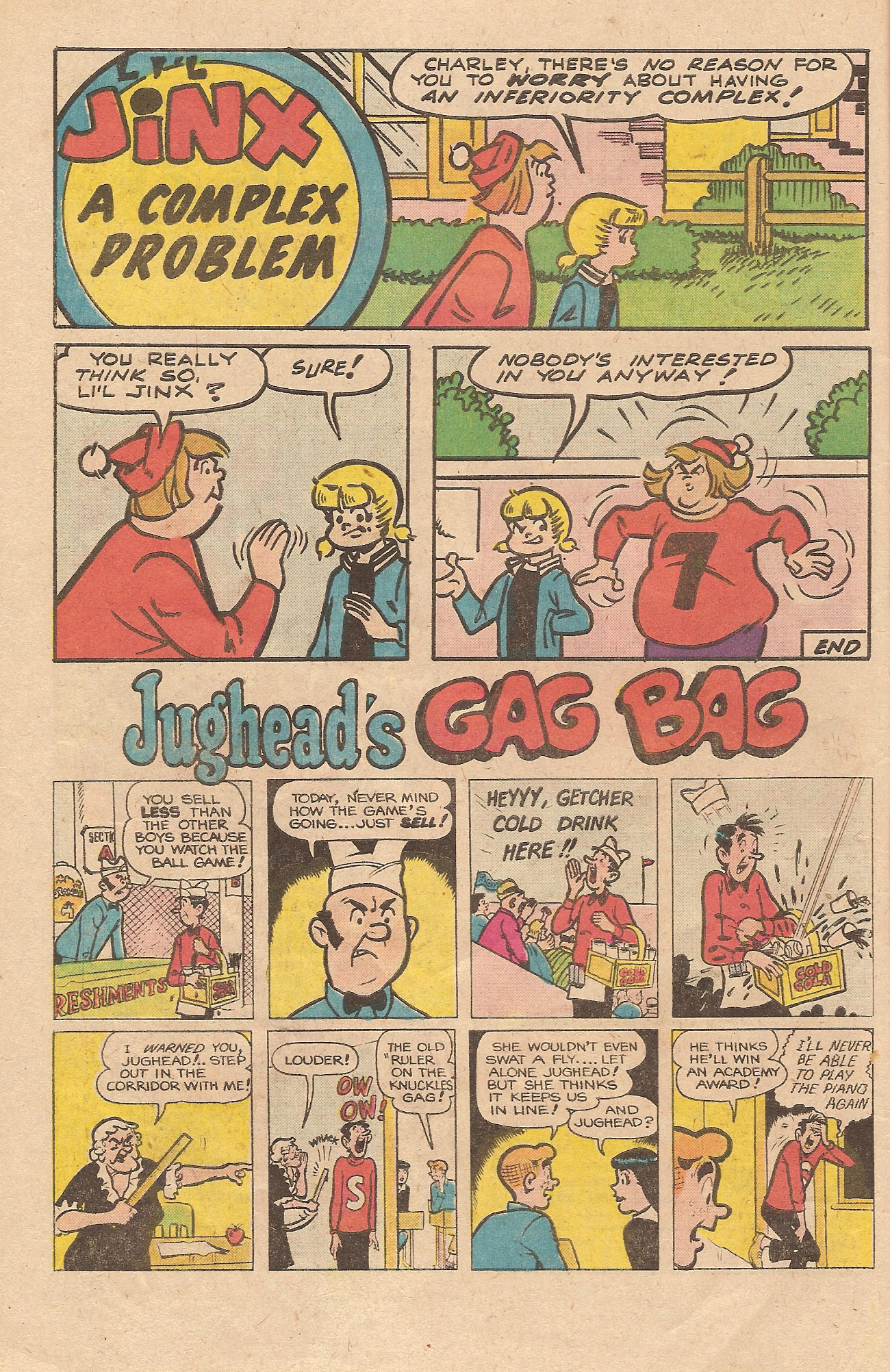 Read online Jughead's Jokes comic -  Issue #59 - 10