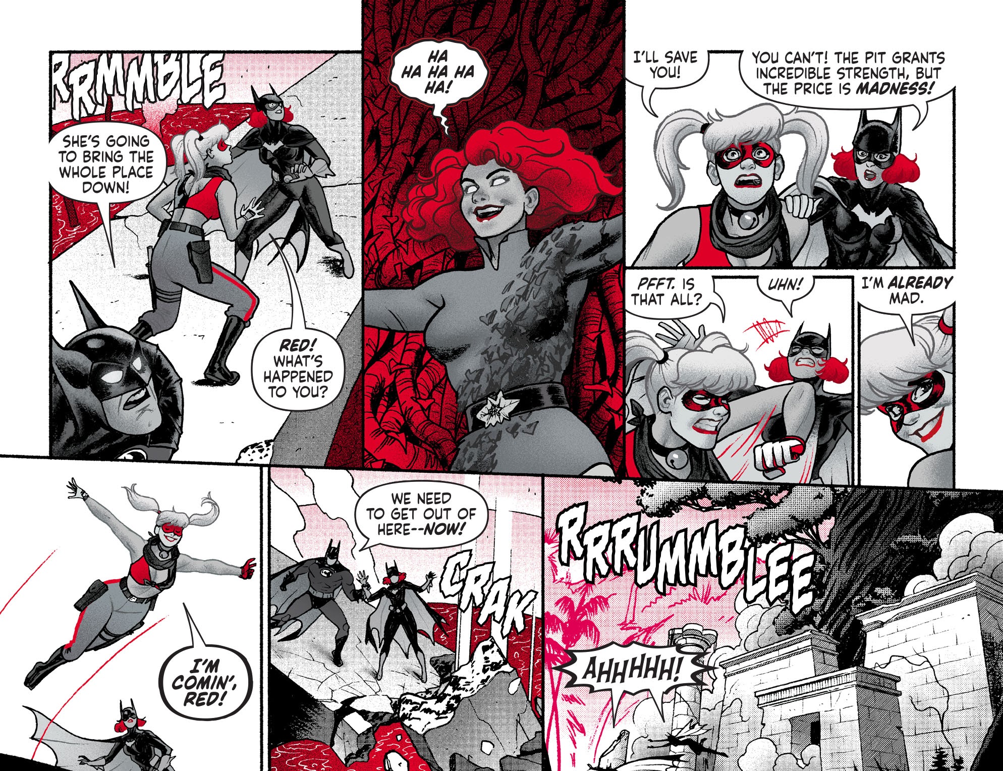 Read online Harley Quinn Black   White   Red comic -  Issue #9 - 22
