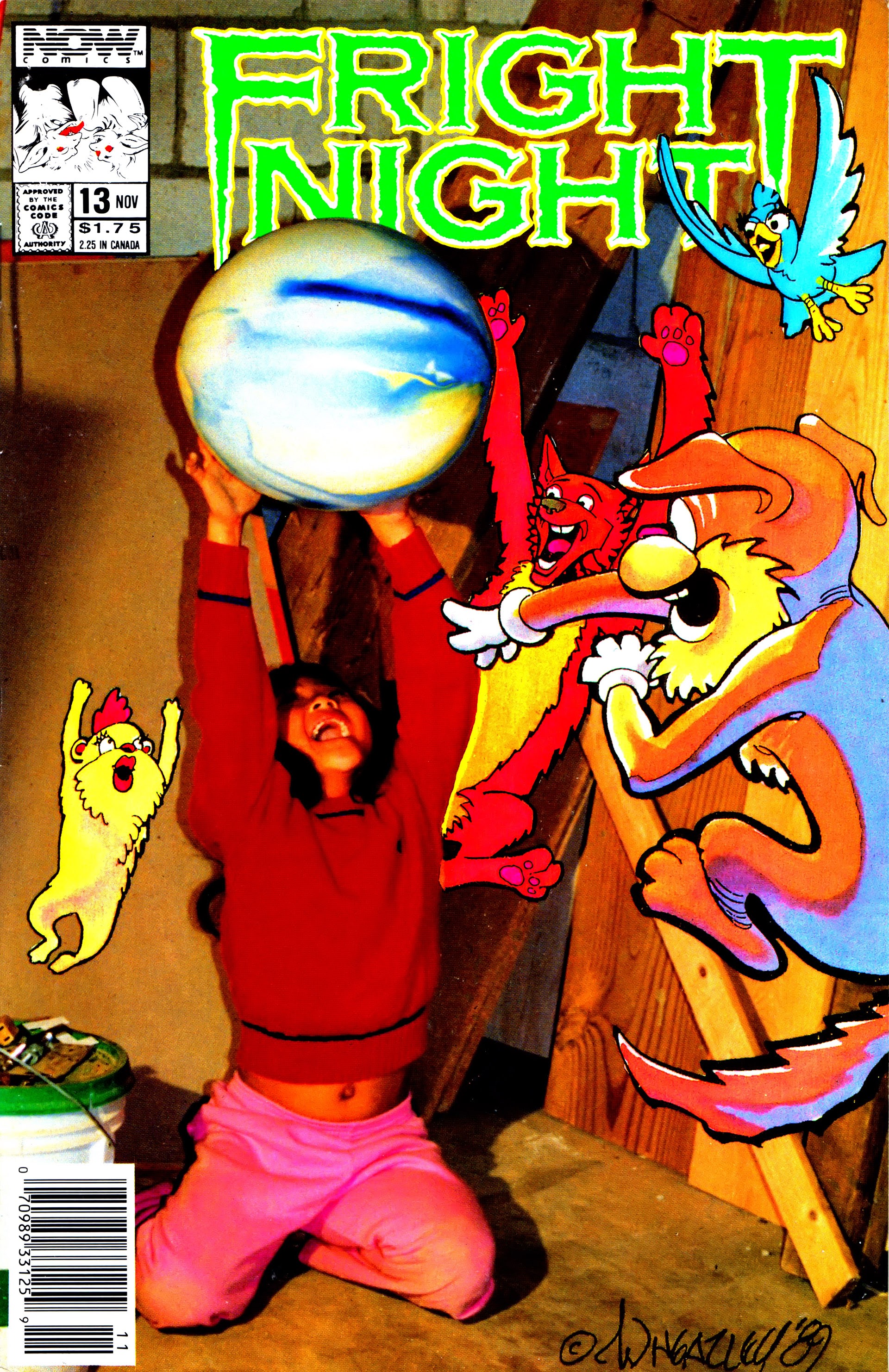 Read online Fright Night (1988) comic -  Issue #13 - 1