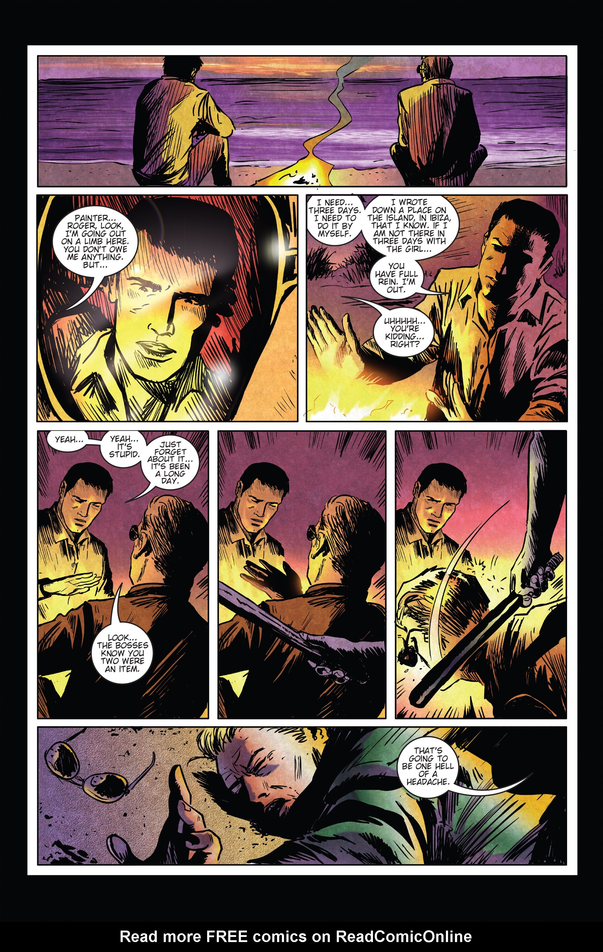 Read online Left On Mission comic -  Issue #1 - 21