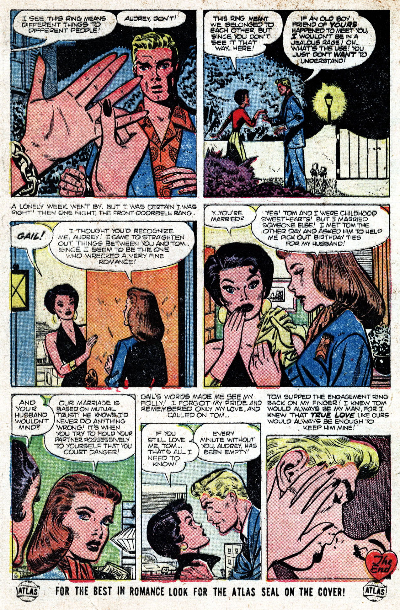 Read online Secret Story Romances comic -  Issue #16 - 16