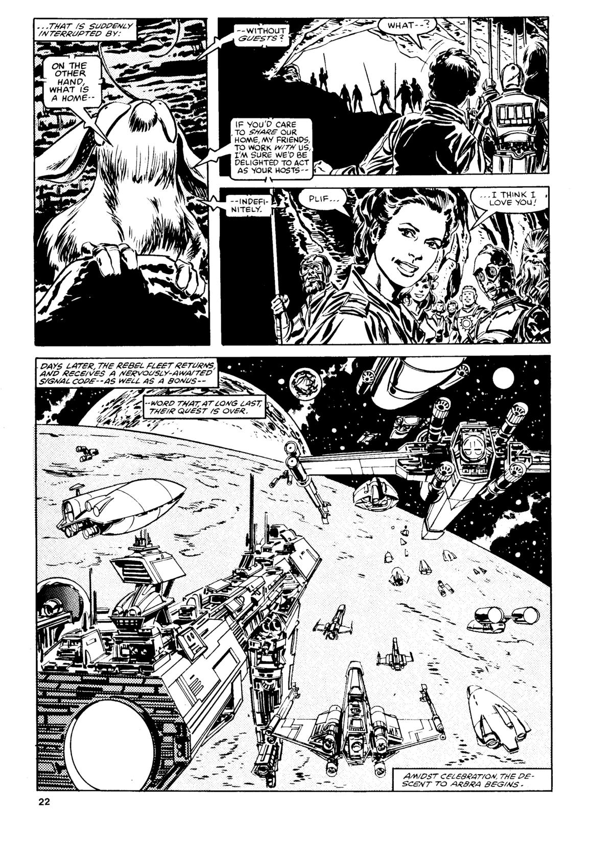 Read online Star Wars: The Empire Strikes Back comic -  Issue #152 - 22