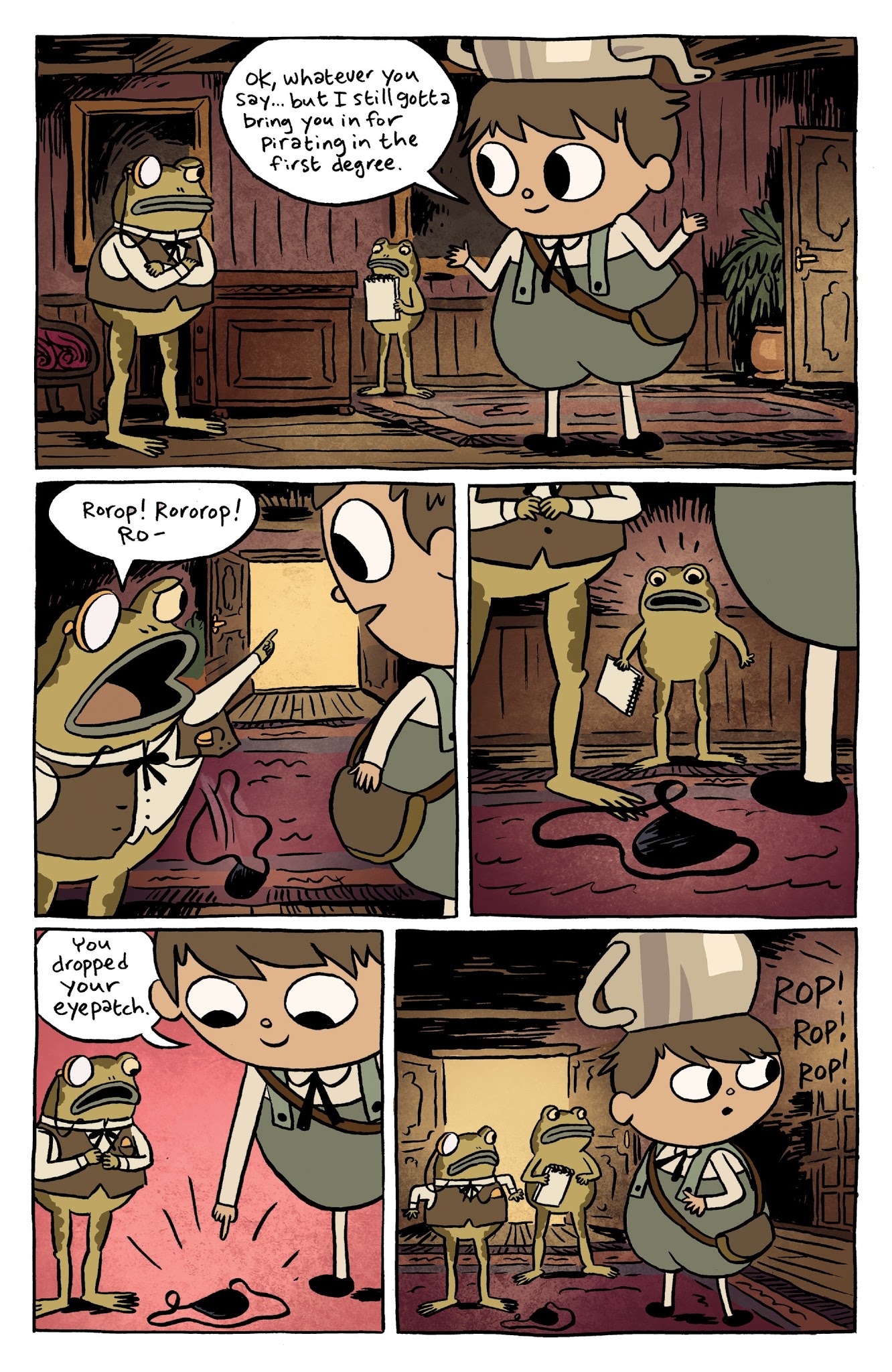 Read online Over the Garden Wall (2016) comic -  Issue #16 - 7