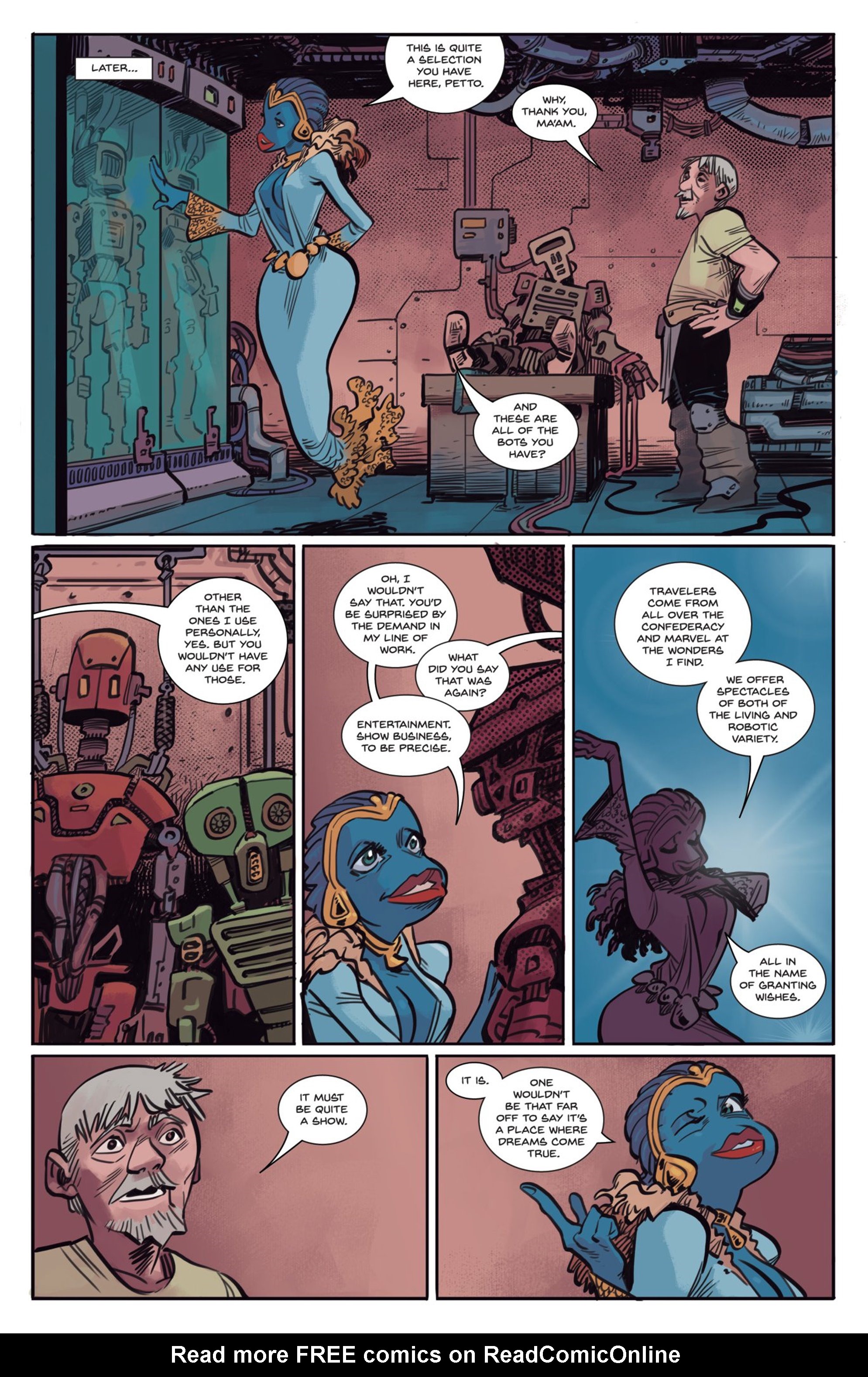 Read online Grimm Space P1-Nocchio comic -  Issue # Full - 5