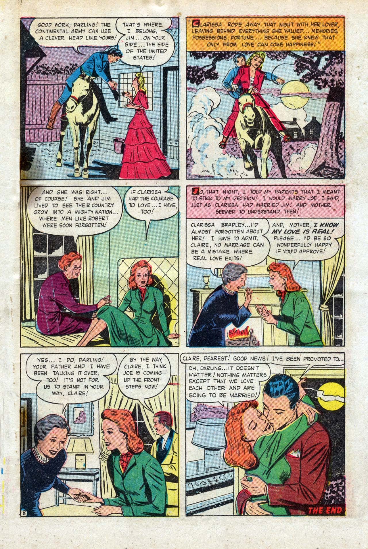 Read online Girl Comics (1949) comic -  Issue #2 - 33