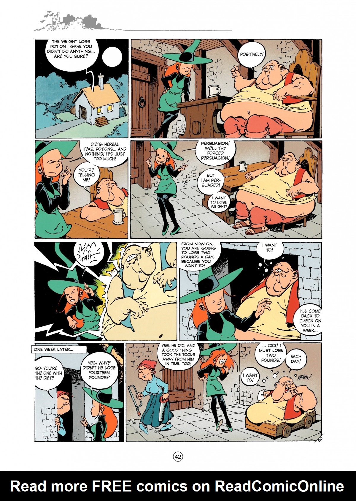 Read online Melusine comic -  Issue #3 - 42