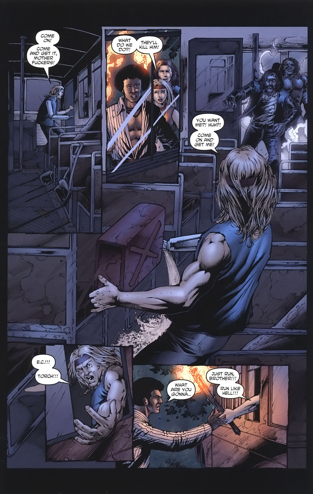 Read online Escape of the Living Dead: Airborne comic -  Issue #3 - 21