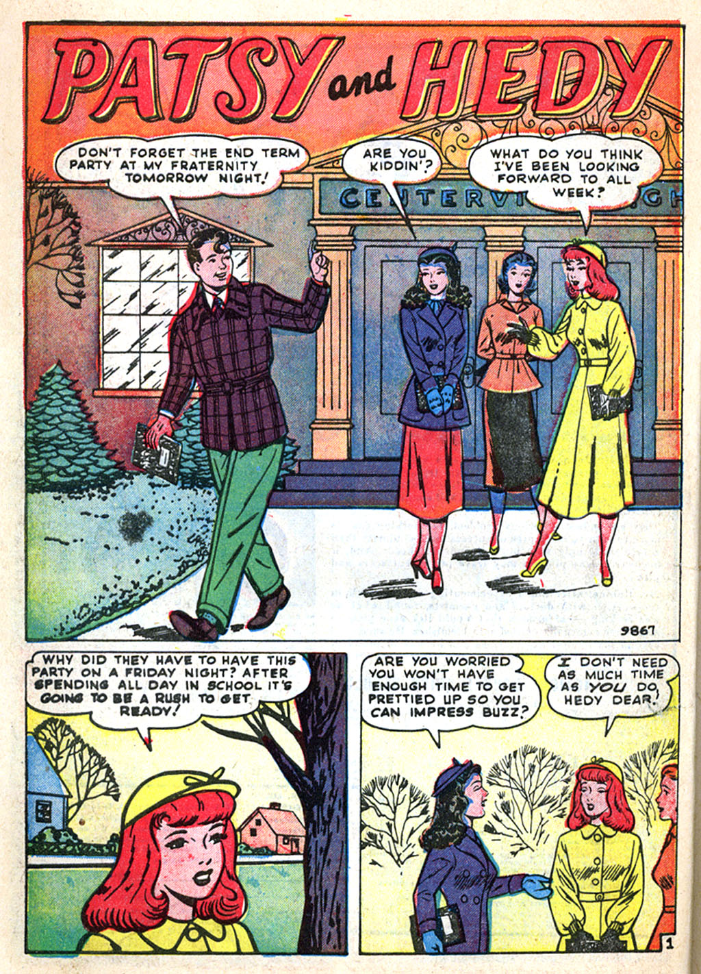 Read online Patsy and Hedy comic -  Issue #2 - 10