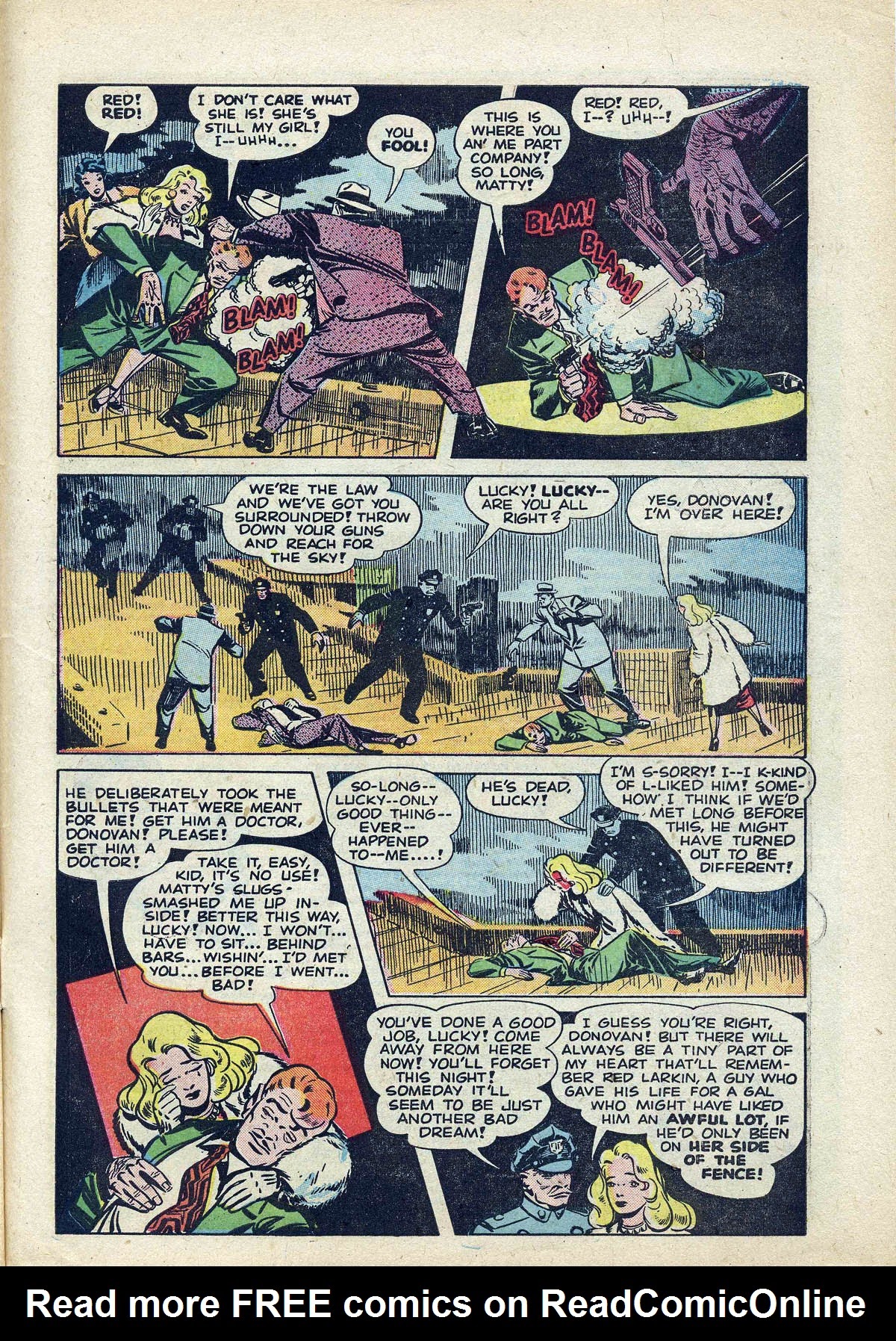 Read online The Saint (1947) comic -  Issue #6 - 41