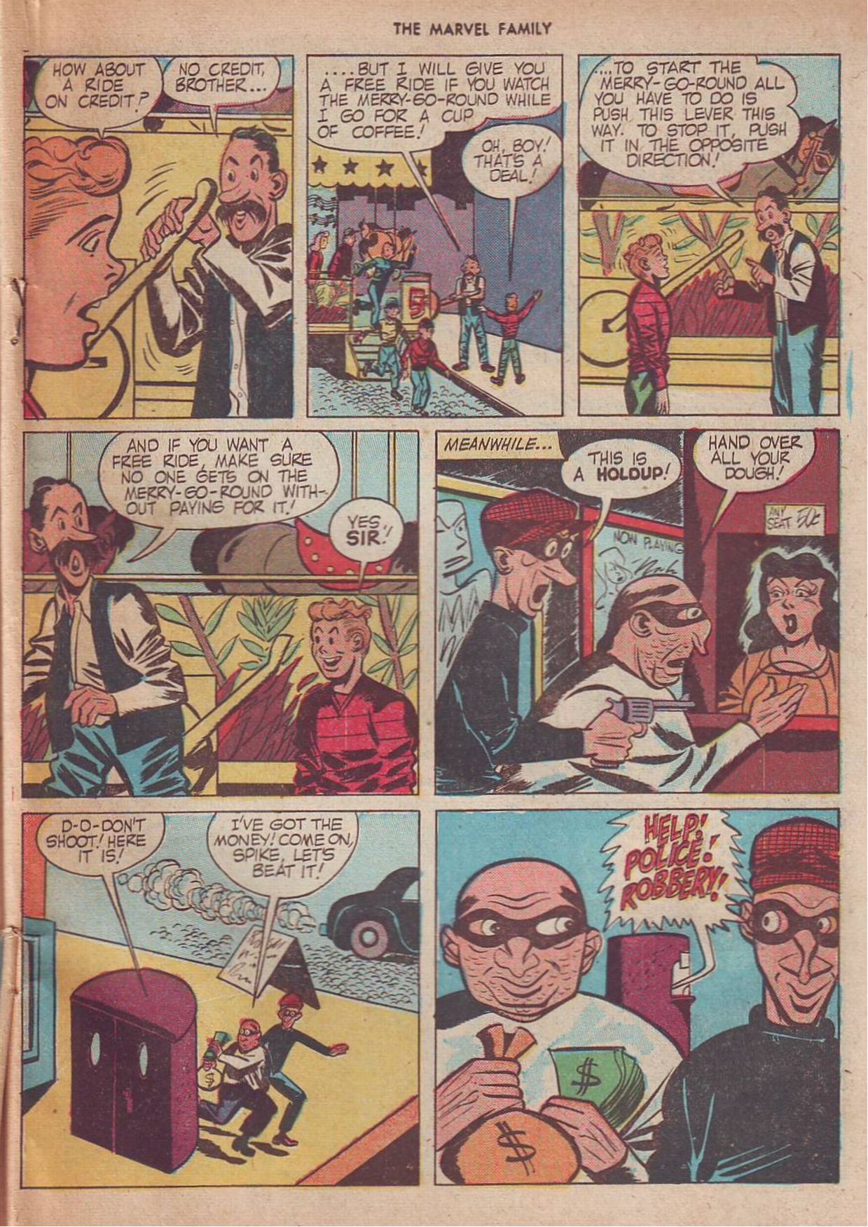 Read online The Marvel Family comic -  Issue #22 - 35