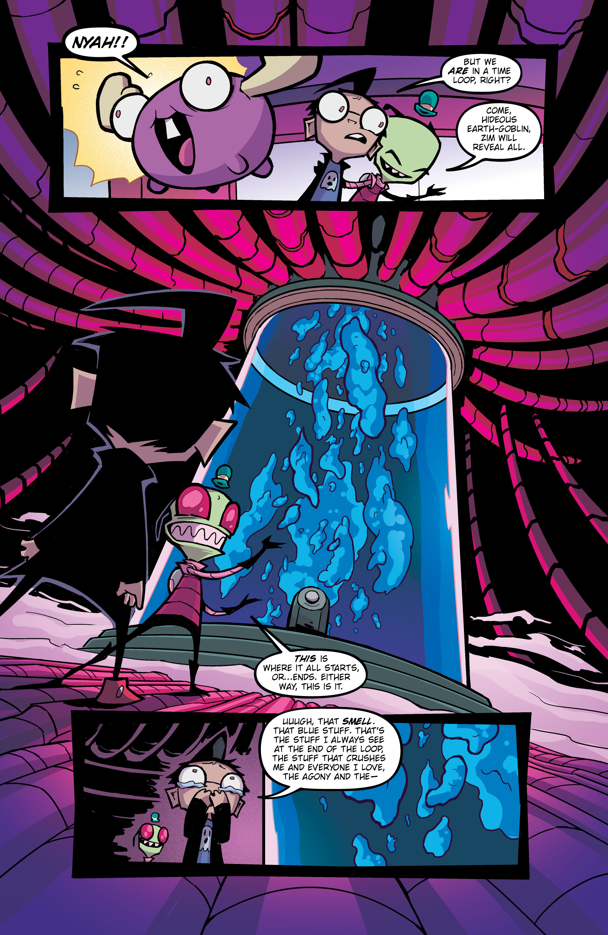 Read online Invader Zim: The Dookie Loop Horror comic -  Issue # Full - 13