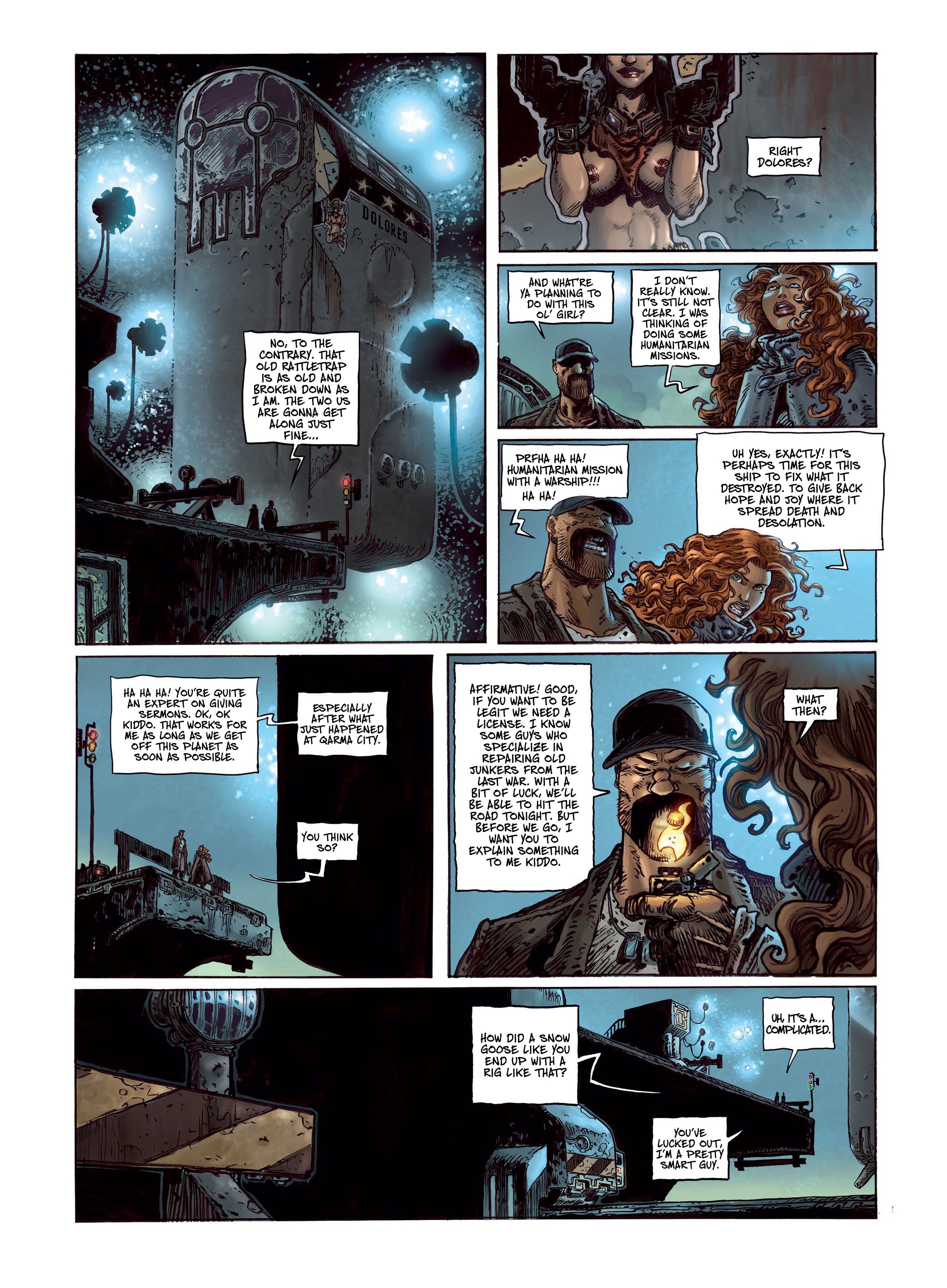 Read online S.P.U. Dolores: The New Pioneers' Trial comic -  Issue # Full - 18