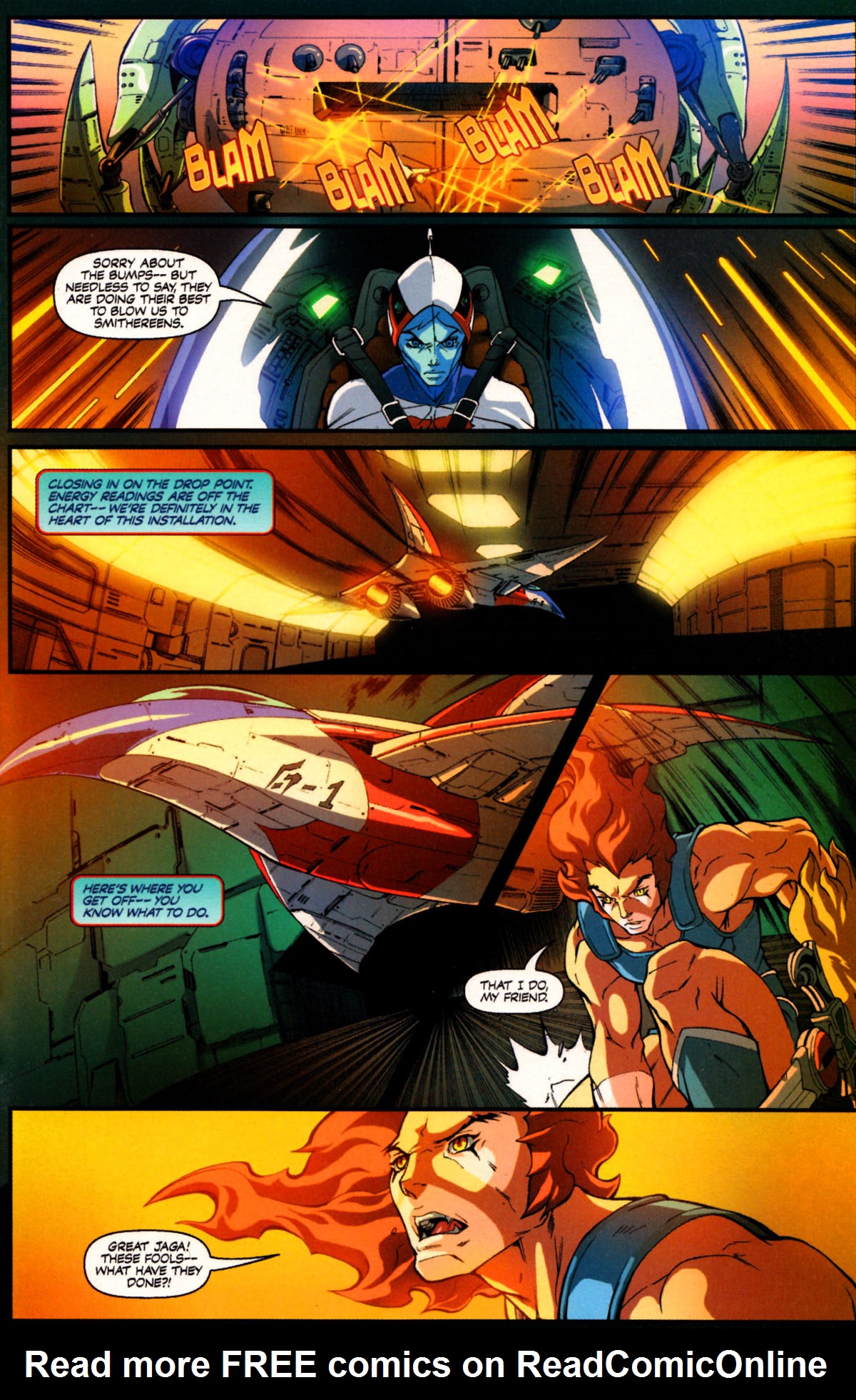 Read online Battle of the Planets/ThunderCats comic -  Issue # Full - 34