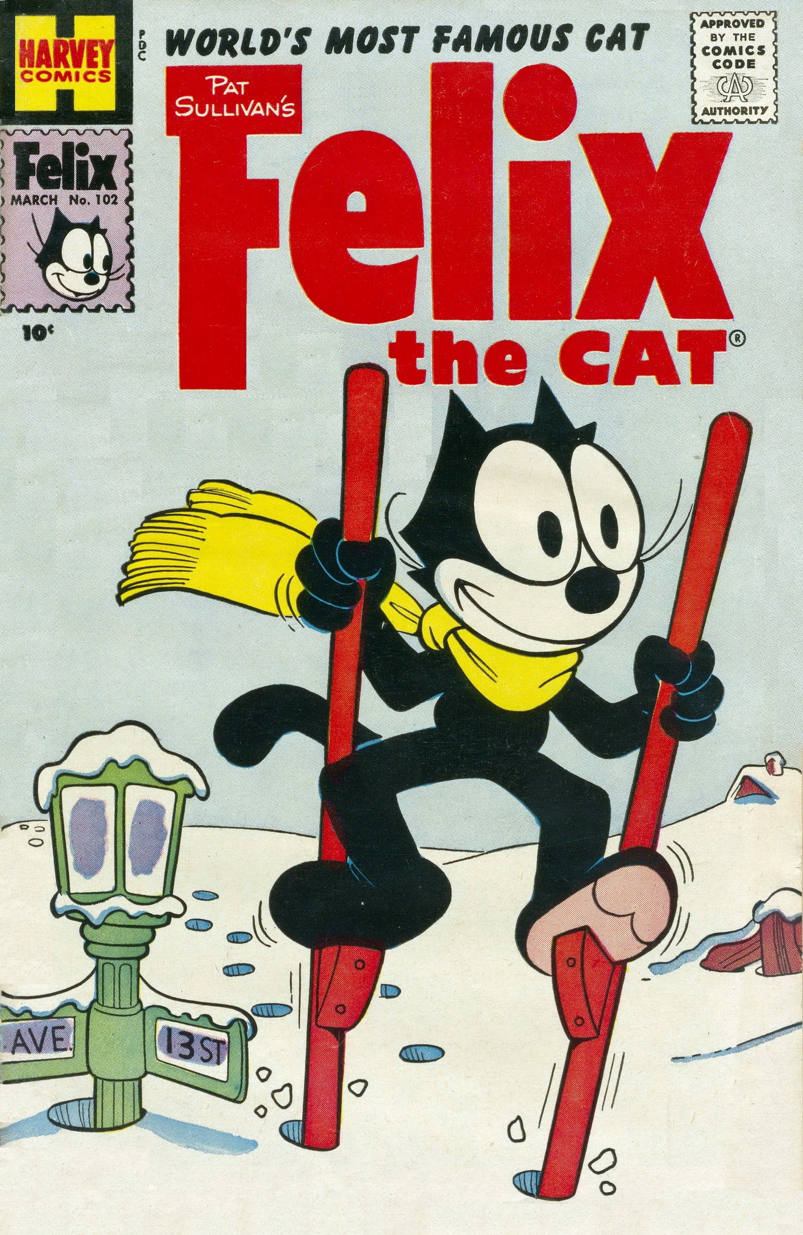 Read online Felix the Cat (1955) comic -  Issue #102 - 1