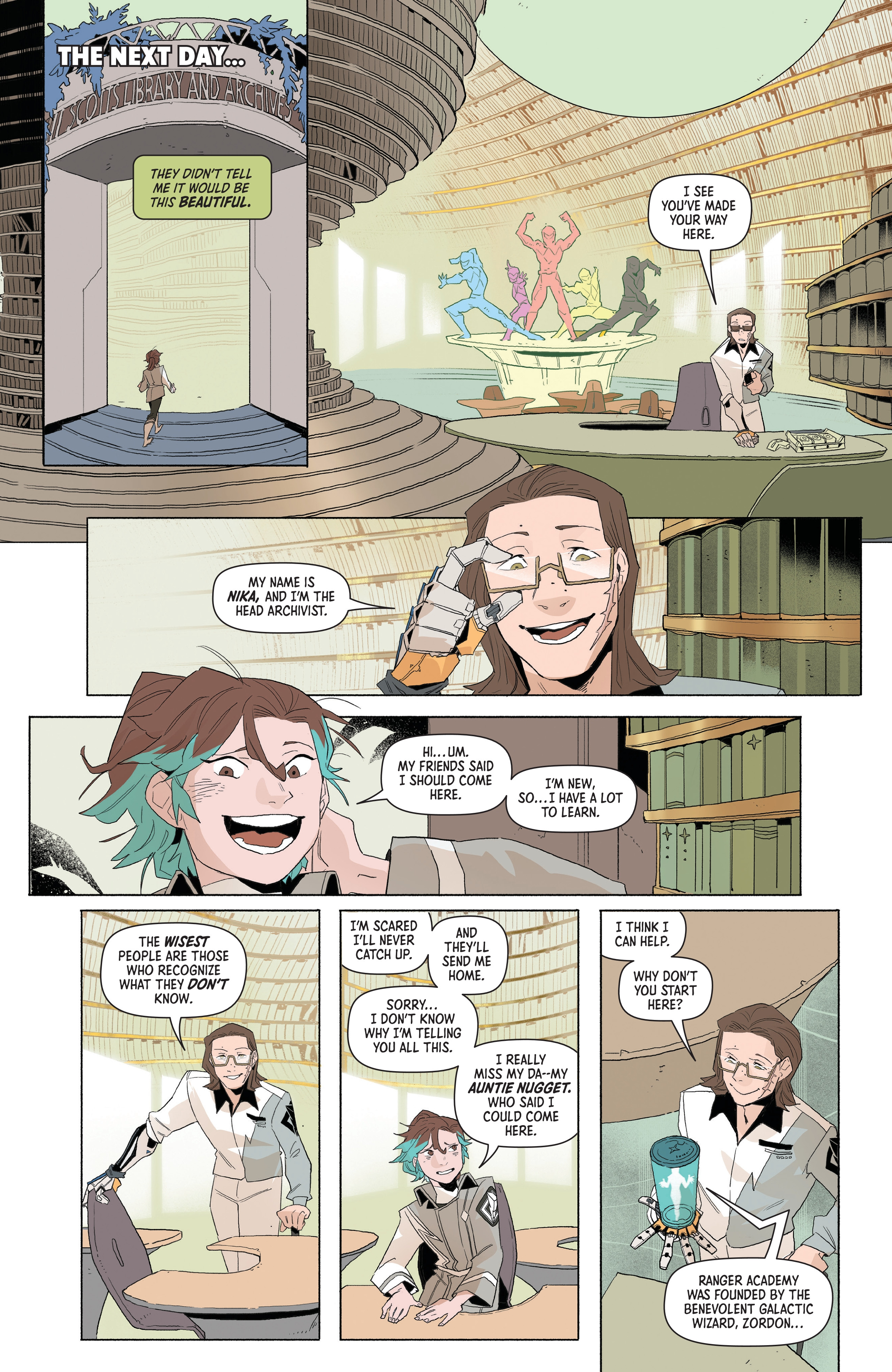 Read online Ranger Academy comic -  Issue #2 - 22