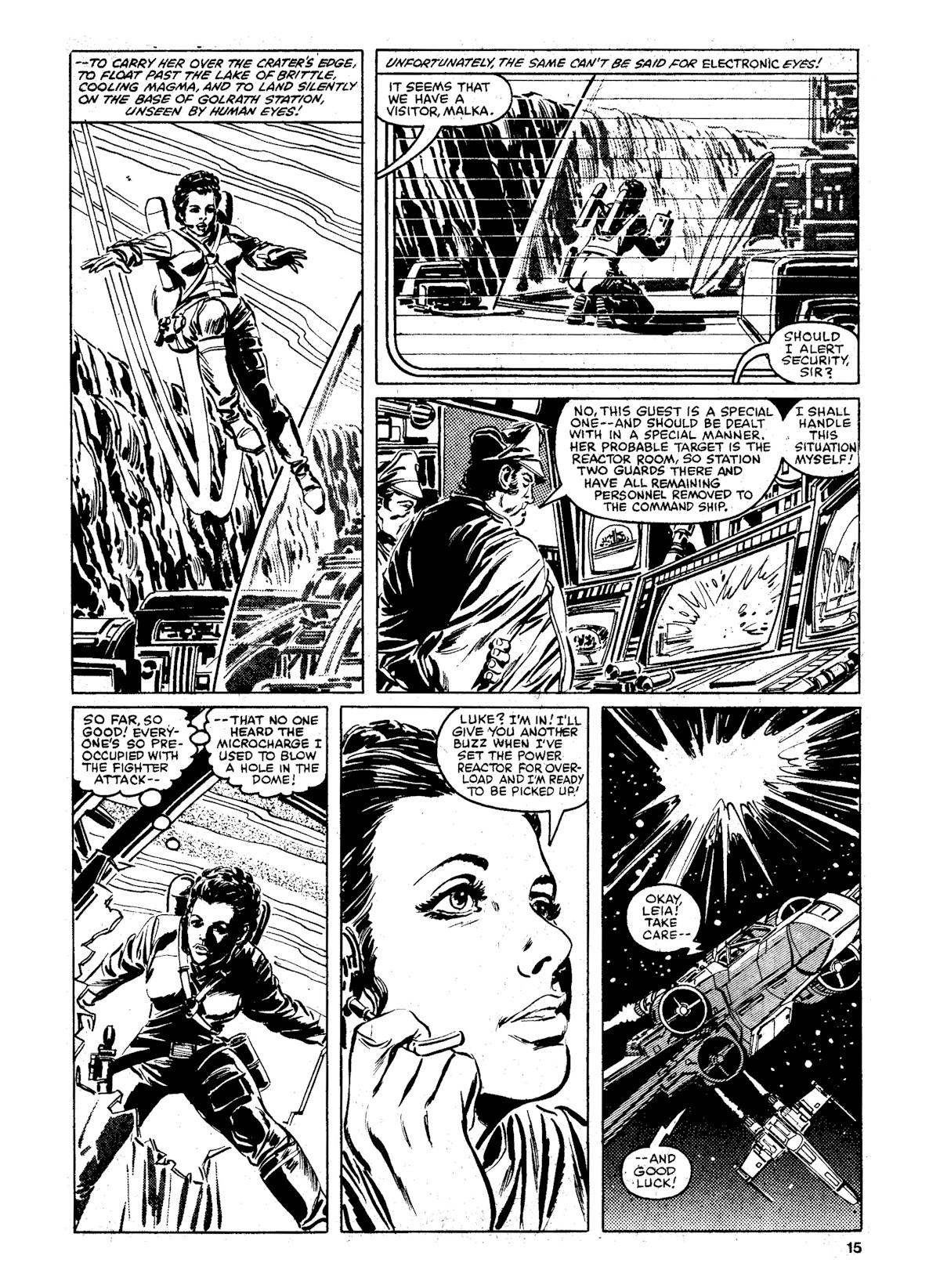 Read online Star Wars Weekly comic -  Issue #165 - 15