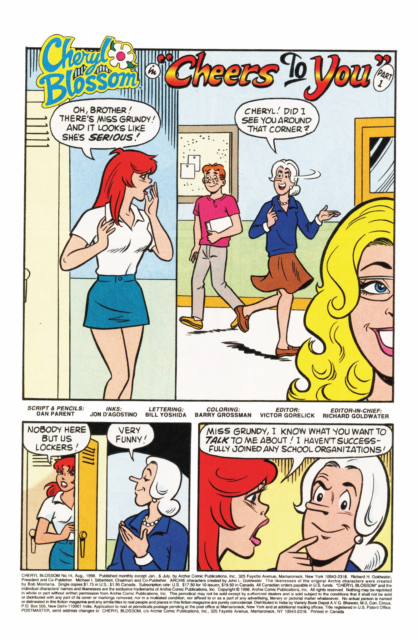 Read online Cheryl Blossom comic -  Issue #14 - 2