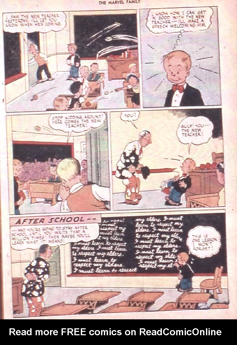 Read online The Marvel Family comic -  Issue #12 - 21