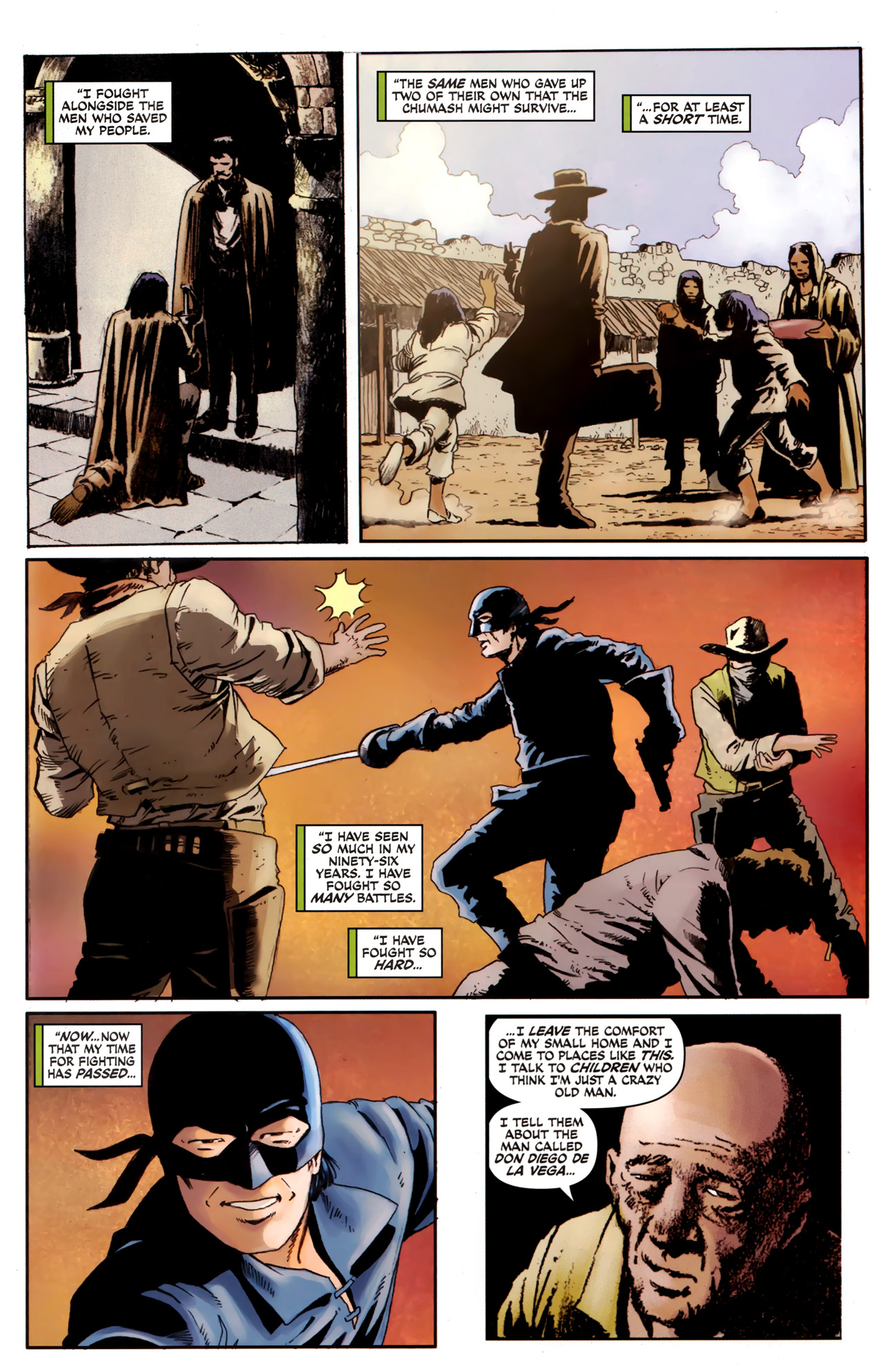 Read online The Lone Ranger & Zorro: The Death of Zorro comic -  Issue #5 - 24