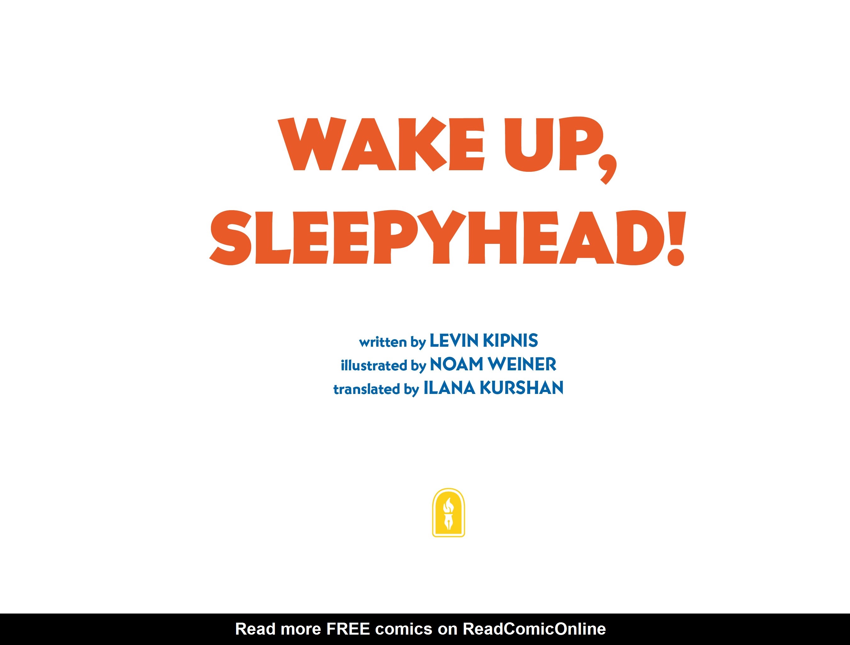 Read online Wake Up, Sleepyhead! comic -  Issue # Full - 2