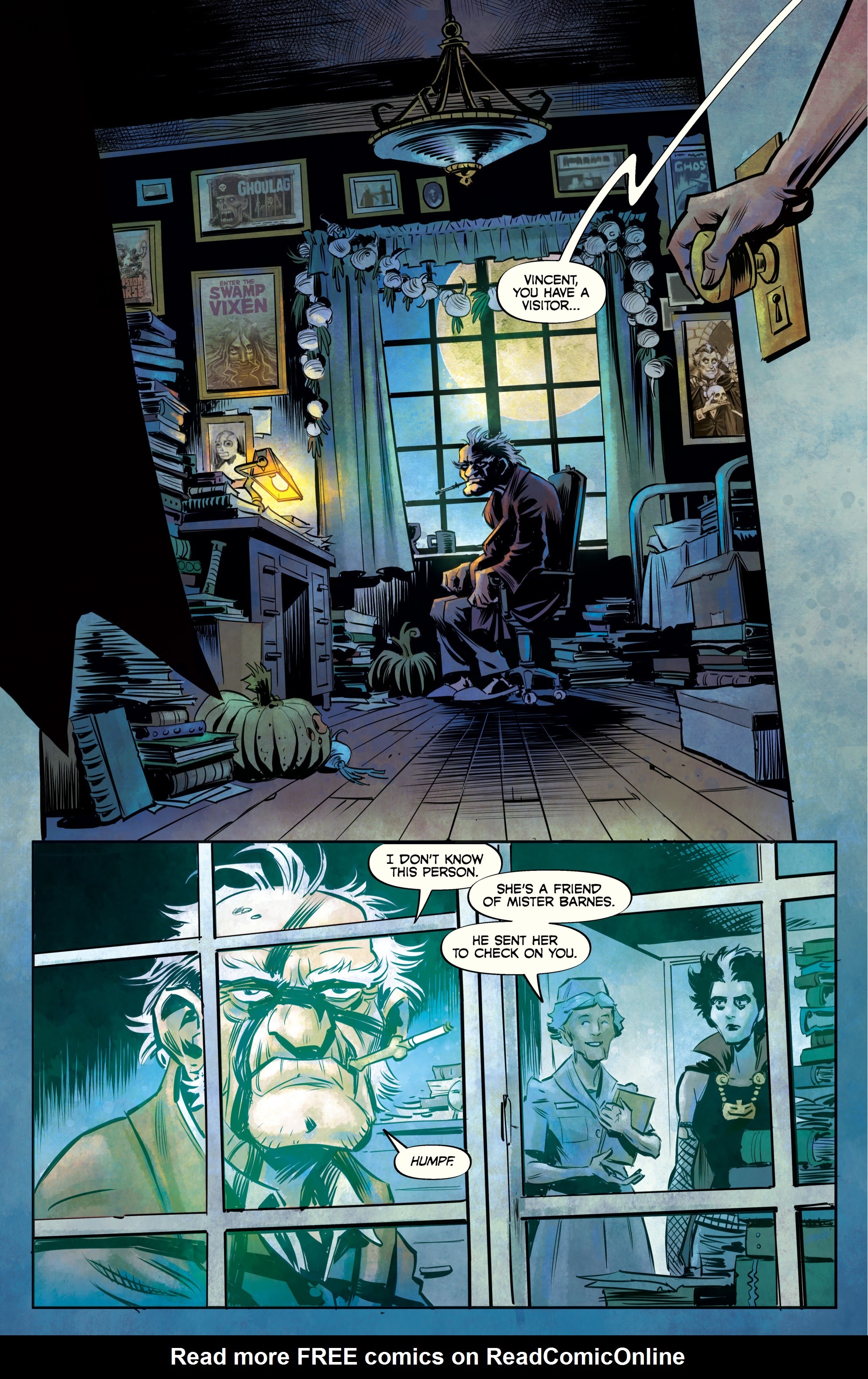 Read online Count Crowley: Reluctant Midnight Monster Hunter comic -  Issue # _TPB - 63