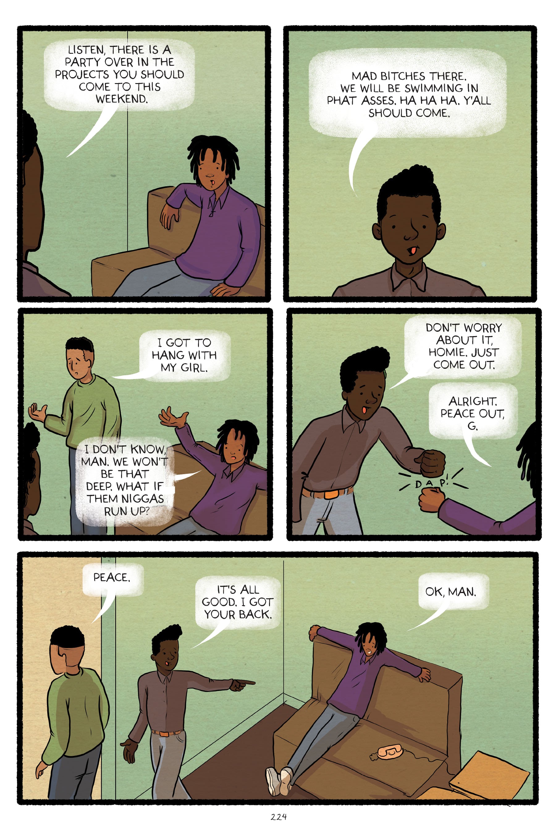 Read online Fights: One Boy's Triumph Over Violence comic -  Issue # TPB (Part 3) - 24