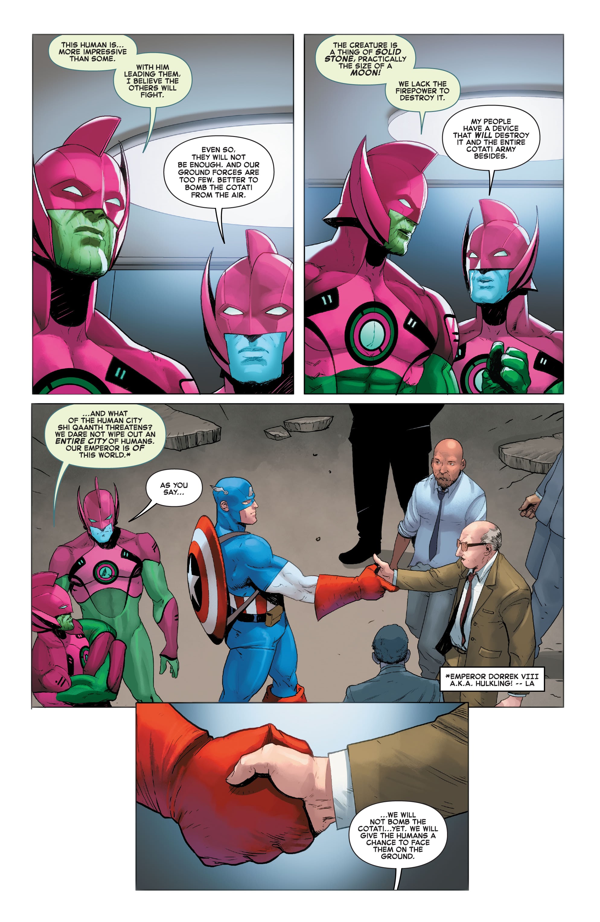 Read online Empyre: Captain America comic -  Issue #2 - 22