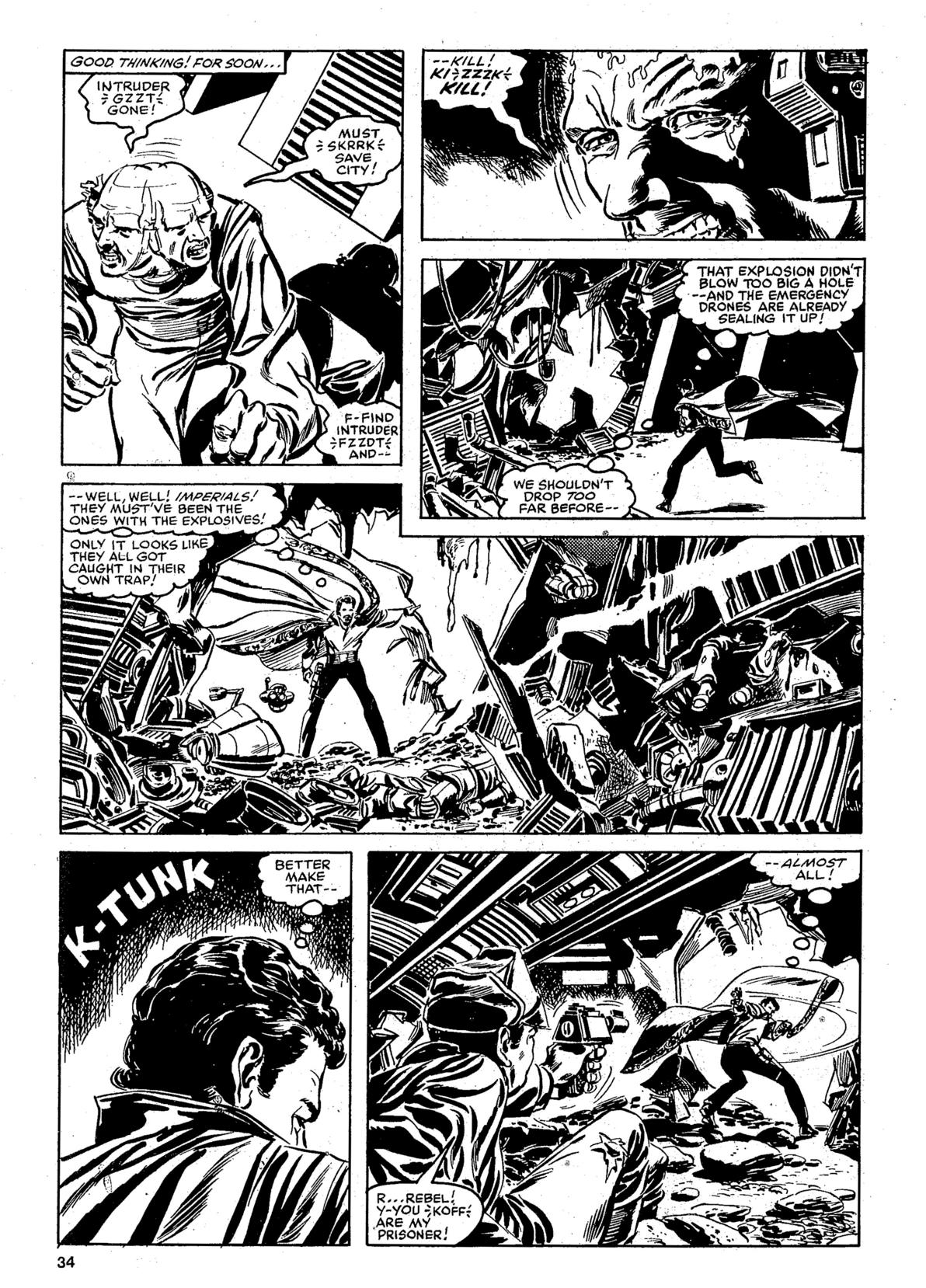 Read online Star Wars Weekly comic -  Issue #156 - 34