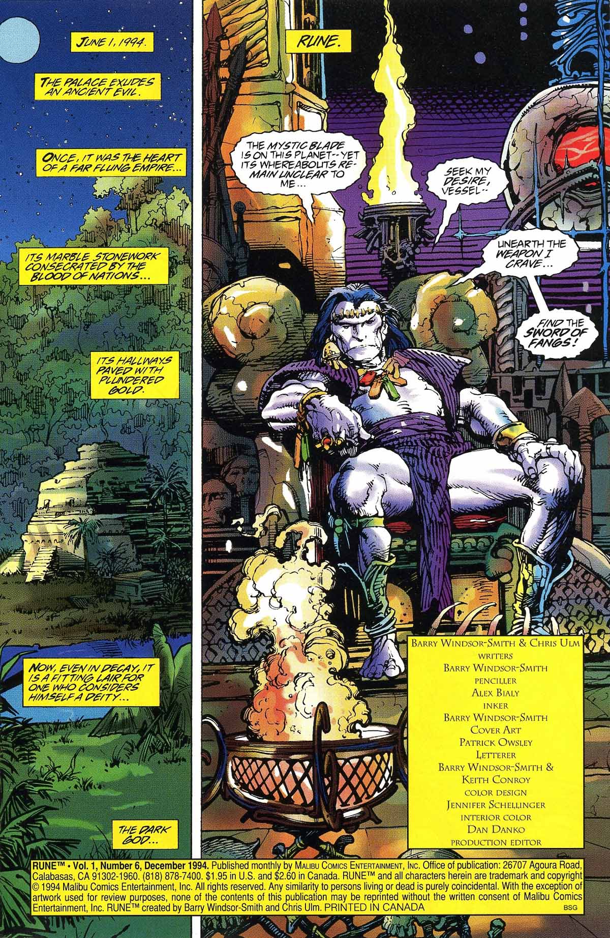 Read online Rune (1994) comic -  Issue #6 - 3