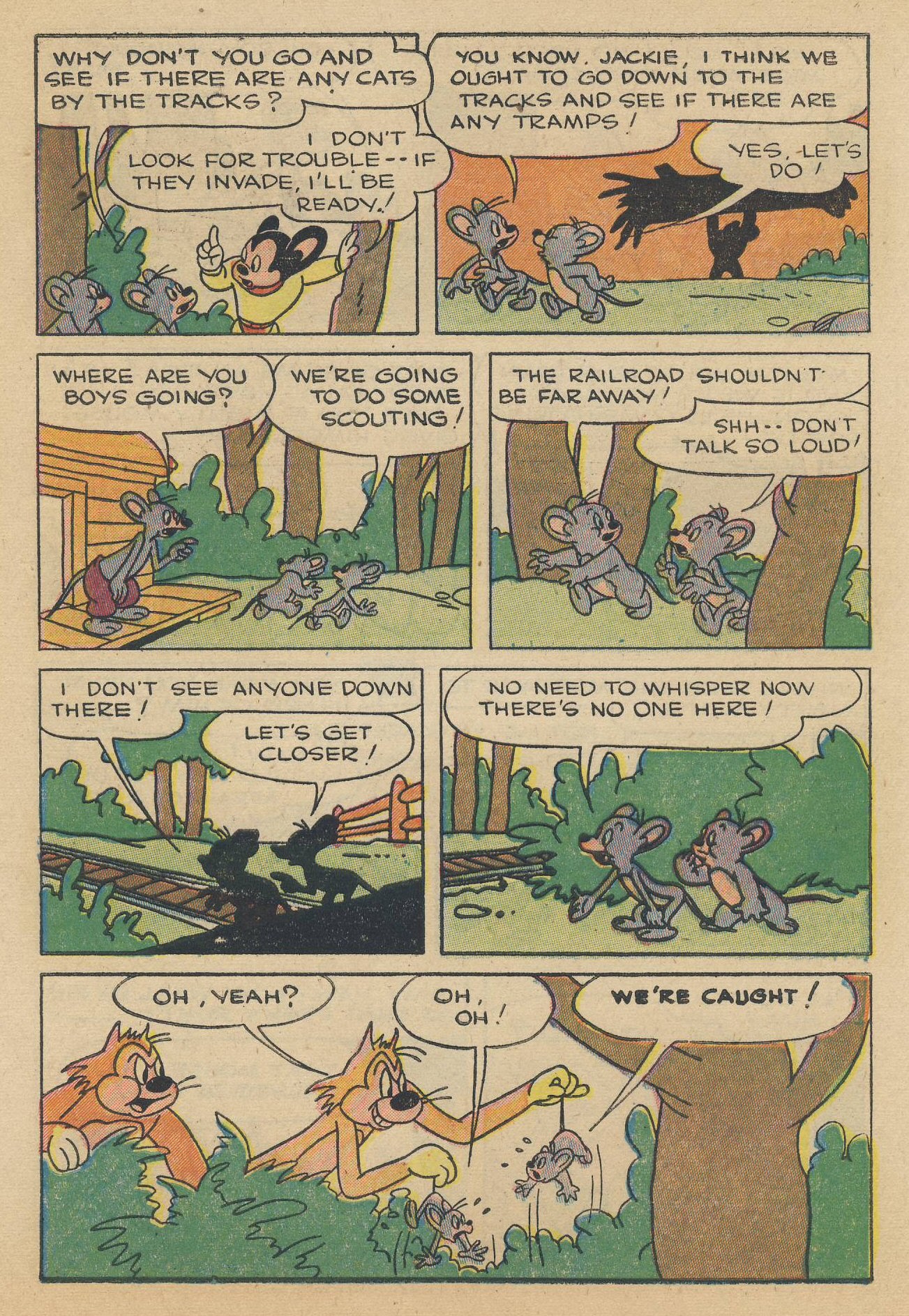 Read online Paul Terry's Mighty Mouse Comics comic -  Issue #45 - 23