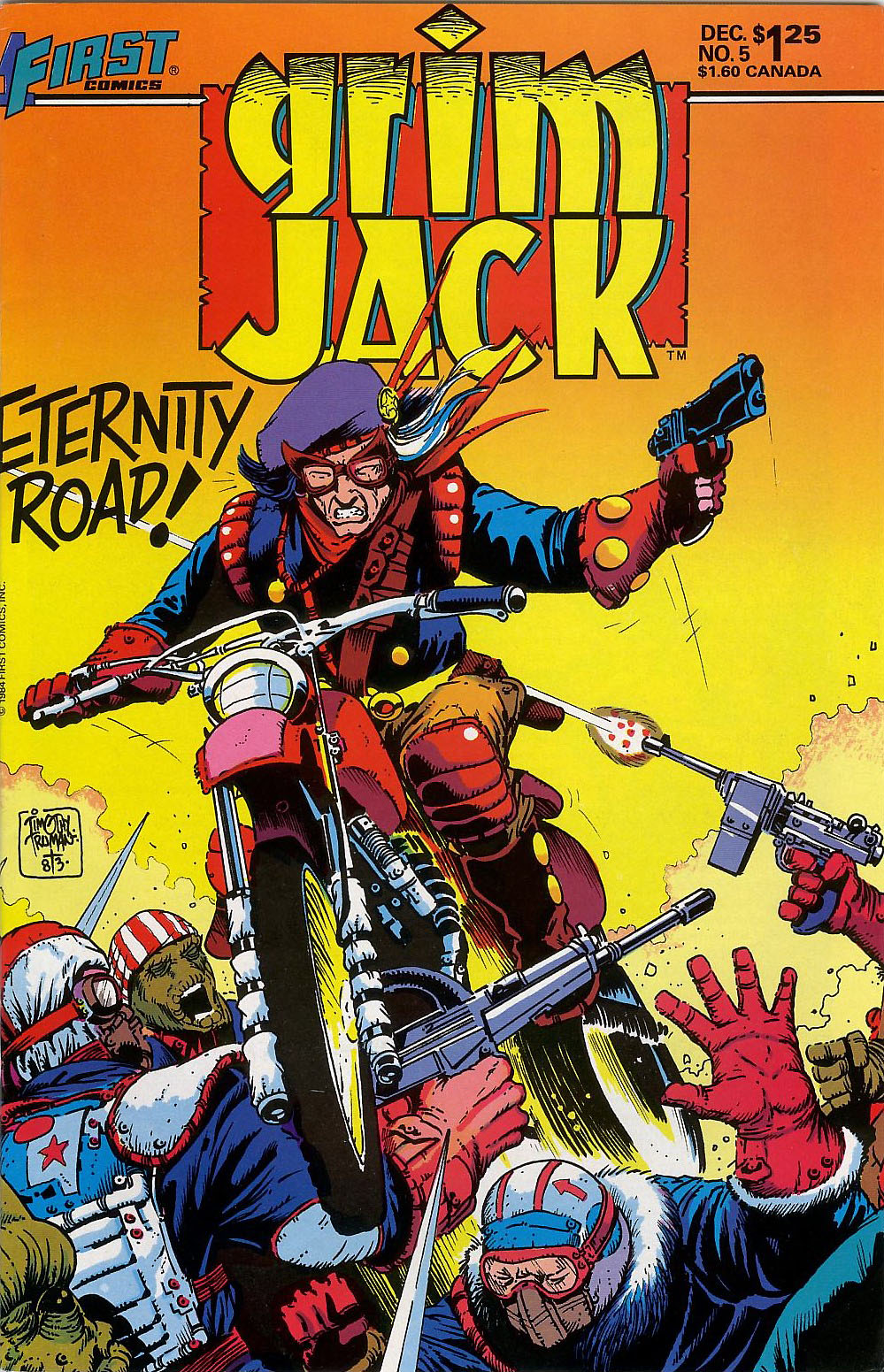 Read online Grimjack comic -  Issue #5 - 1