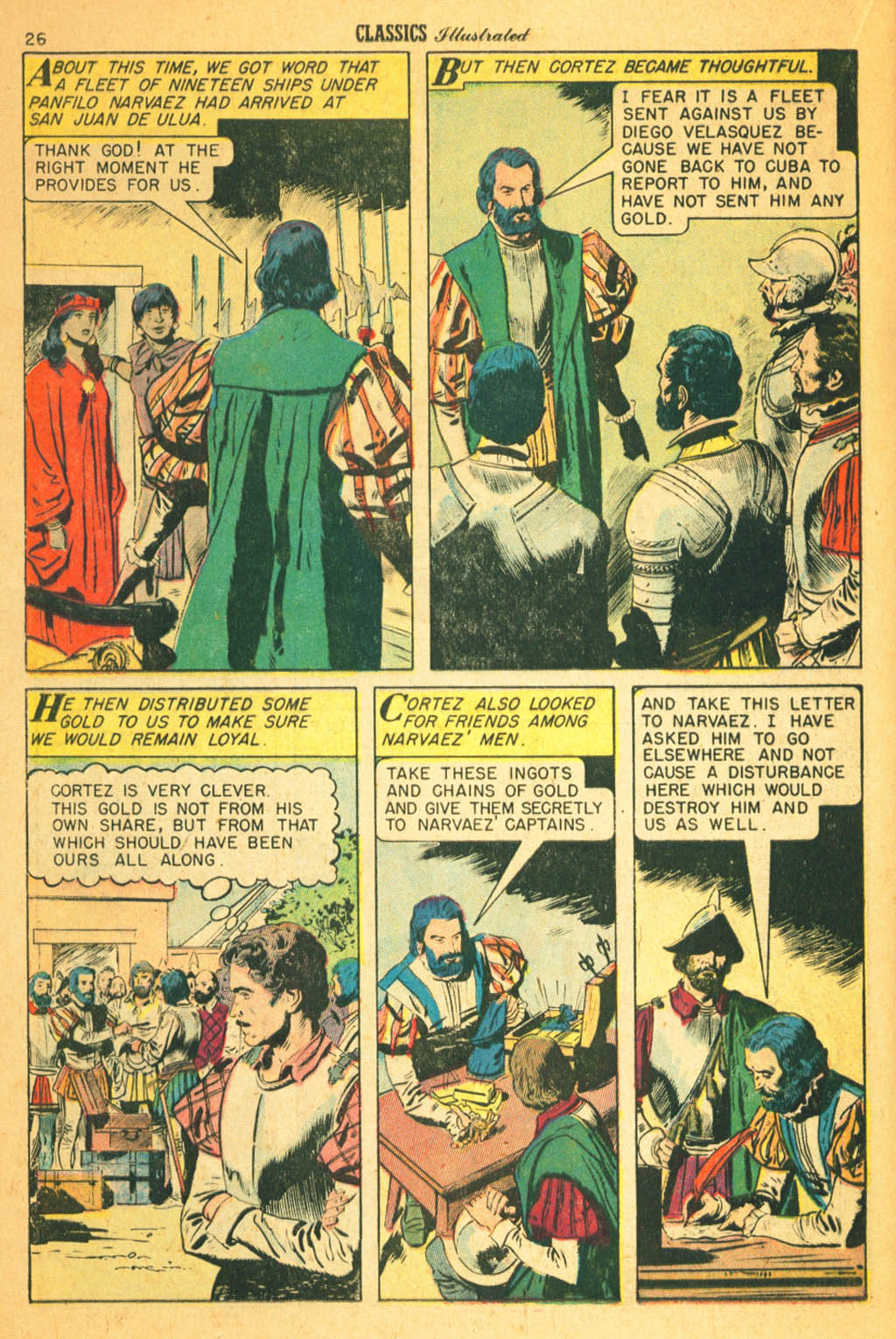 Read online Classics Illustrated comic -  Issue #156 - 28